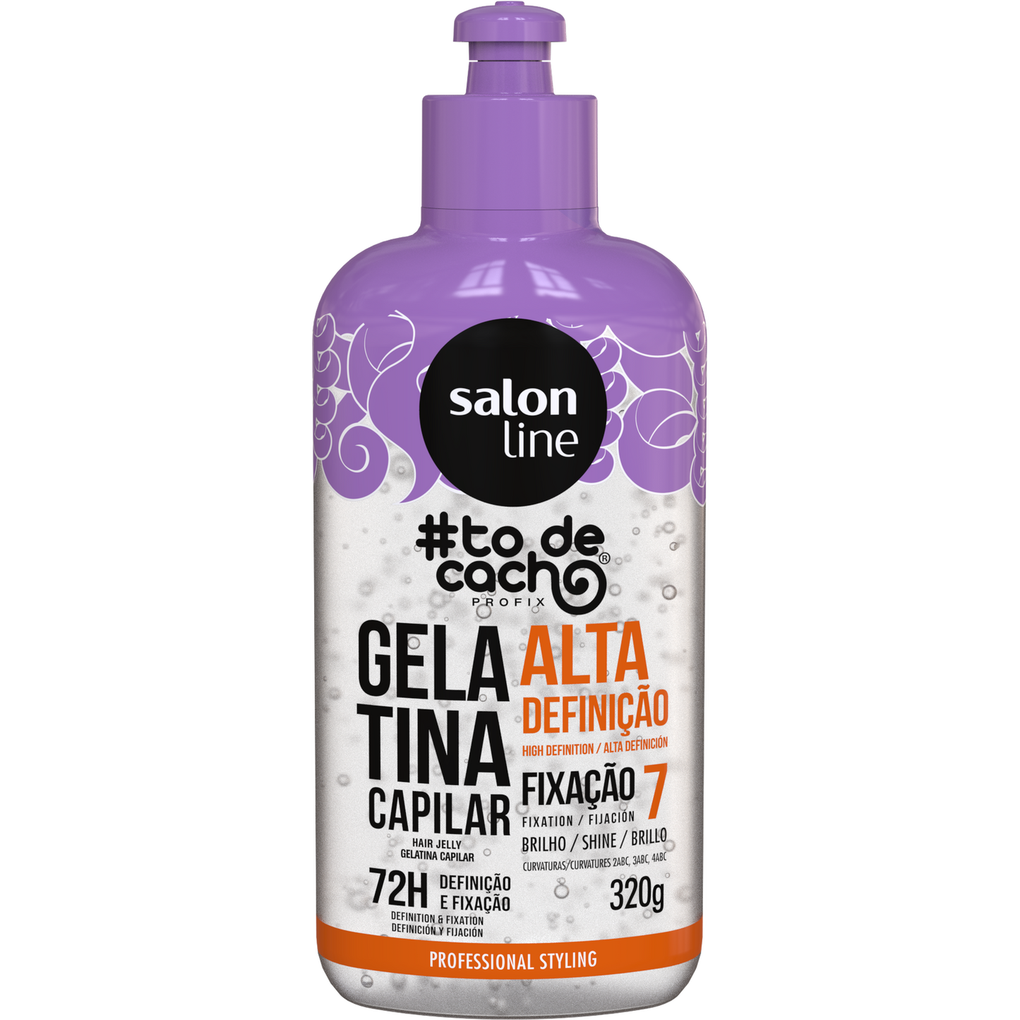 #todecacho - Gelatina Alta Definição 320gr