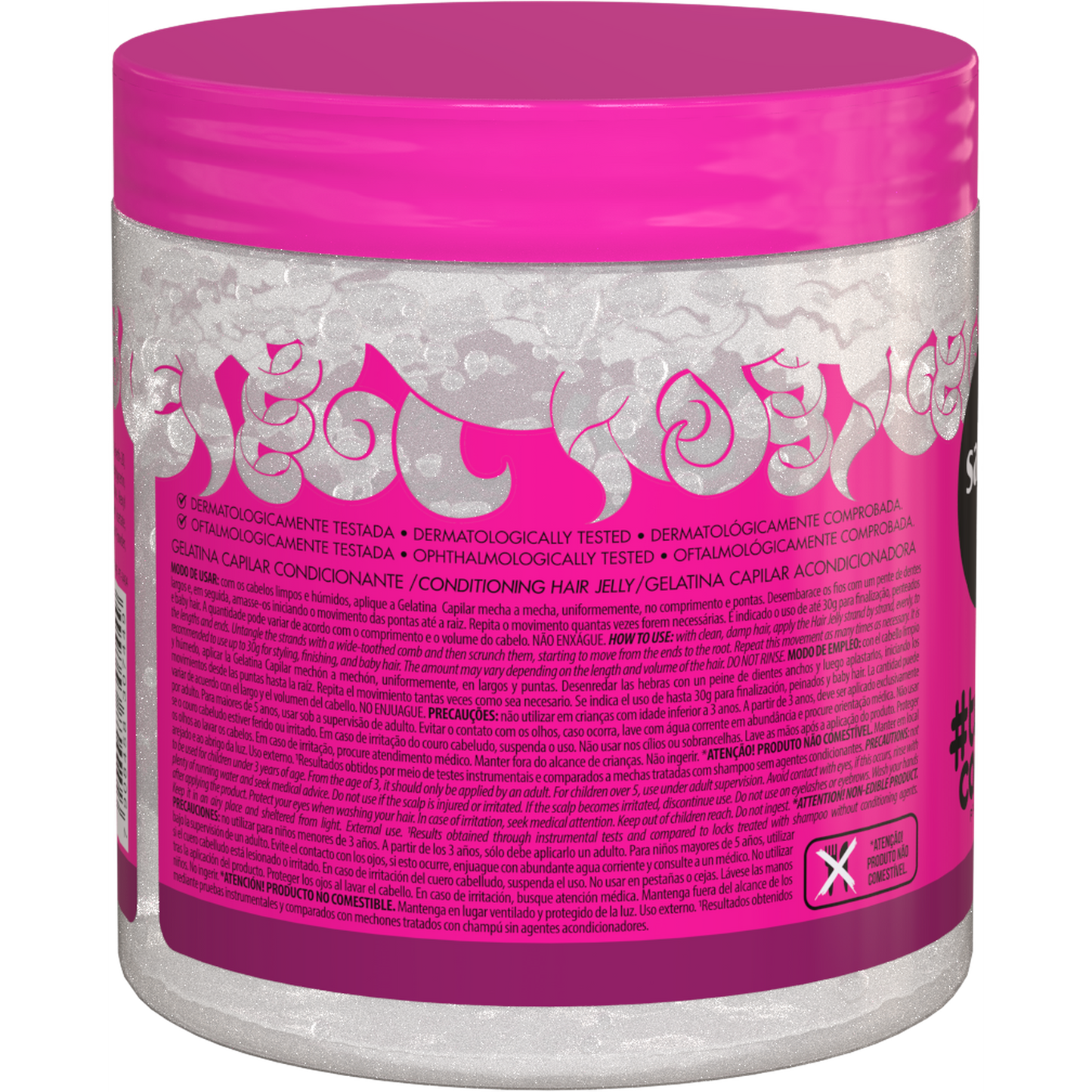 #todecacho - Gelatina Super Volume 550gr