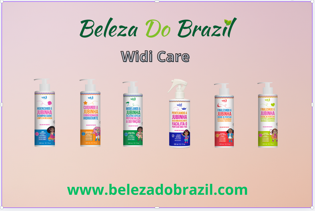 Widi Care Jubinha - Prodotti per capelli ricci bambini - Beleza Do Brazil
