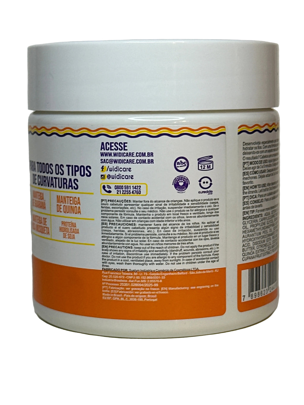 WD Juba Butter Oil Fortalecedora 500g