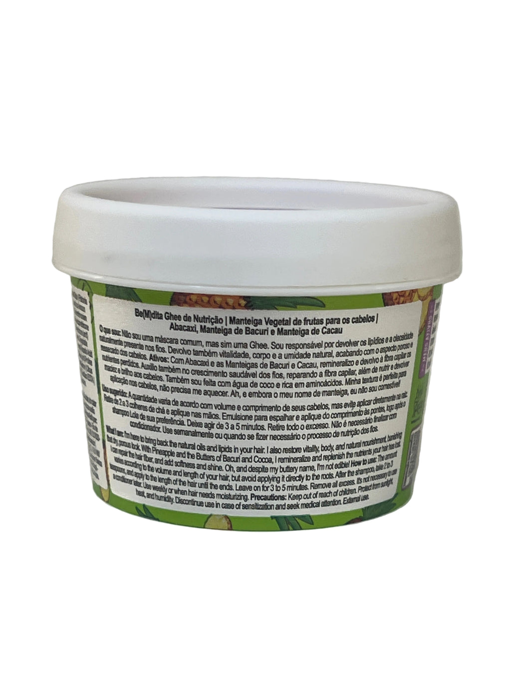 Lola Cosmetics Bemdita Ghee - Máscara Nutrição Abacaxi e Manteiga 100g