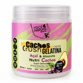 Real Natura Cachos Crush gelatina capillare Açaí e Abacate 500 ml, fronte