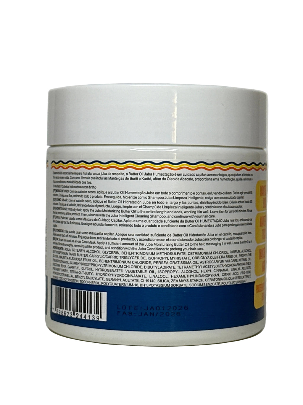 WD Juba Butter Oil Umectação Intensa 500g
