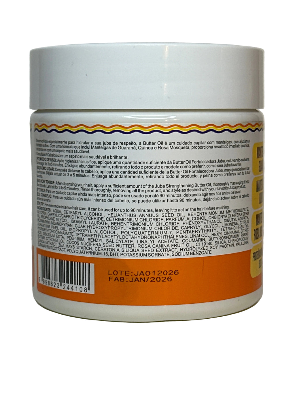 WD Juba Butter Oil Fortalecedora 500g