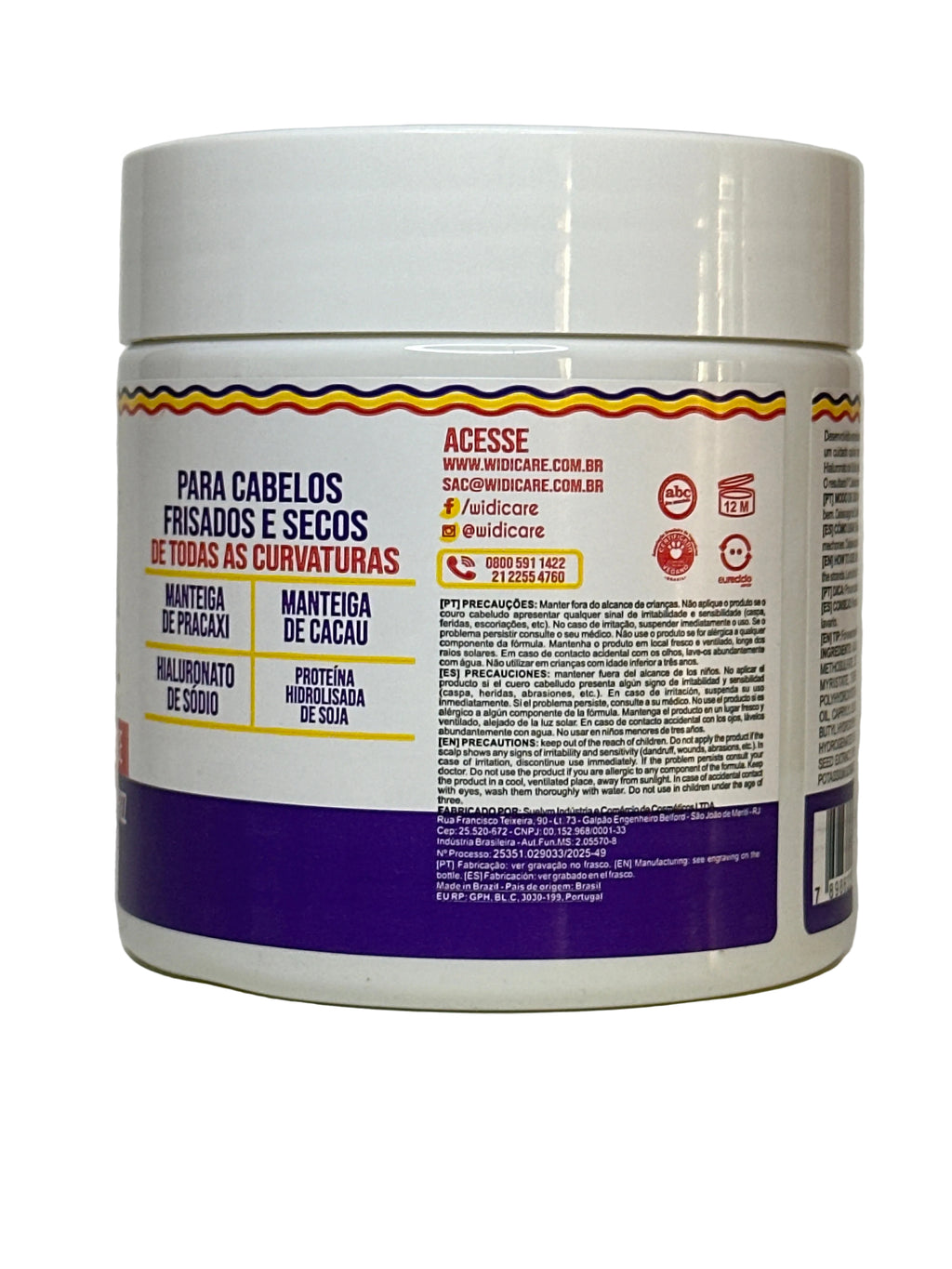 WD Juba Butter Oil Antiporosidade 500g