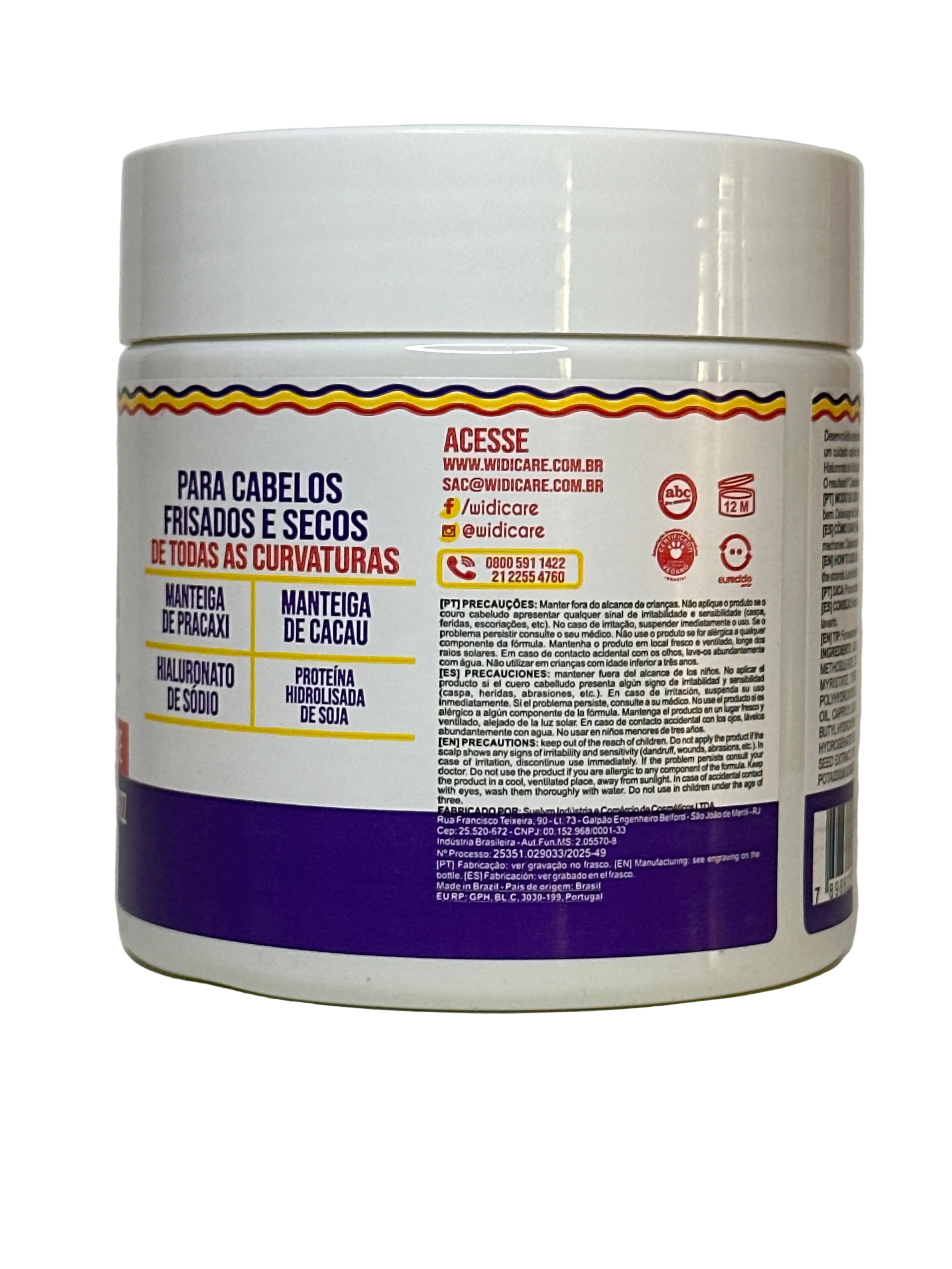WD Juba Butter Oil Antiporosidade 500g