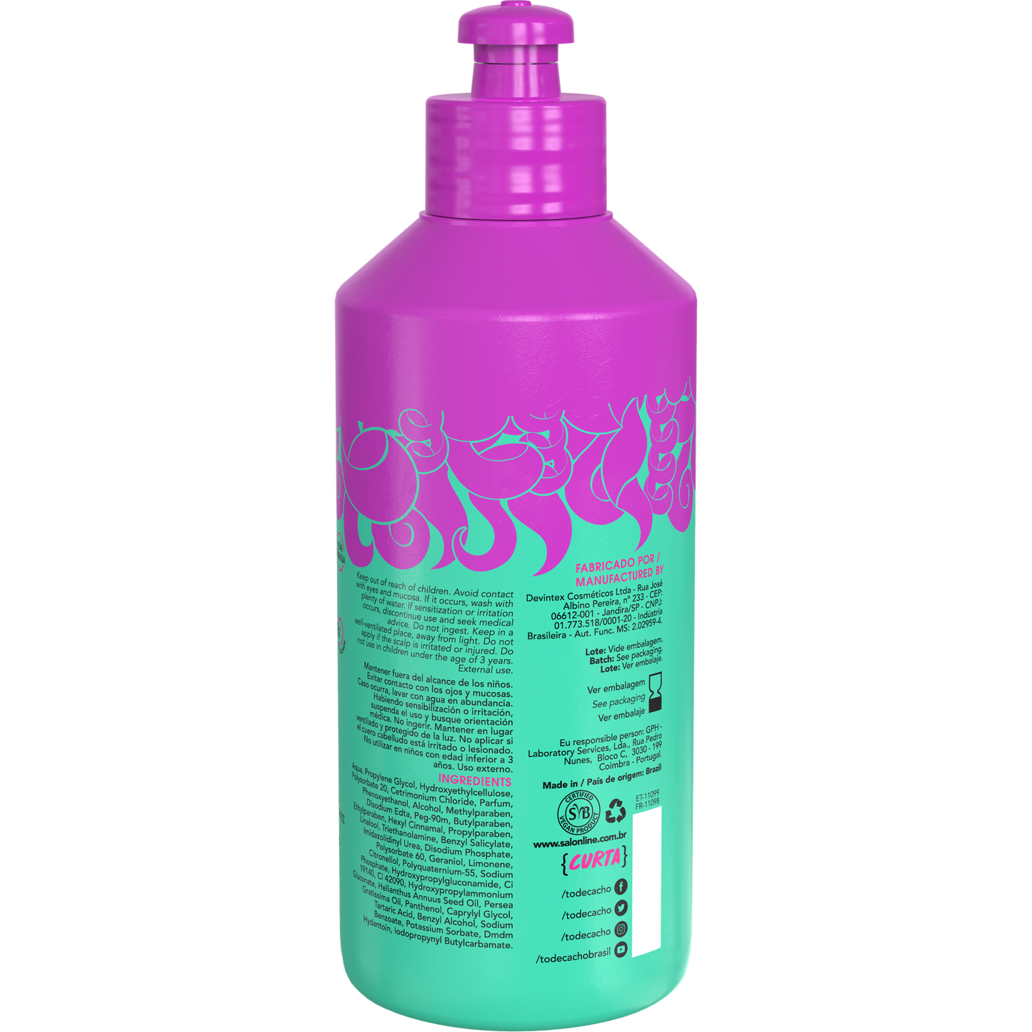 #todecacho - Gel De Definição Day After 320ml