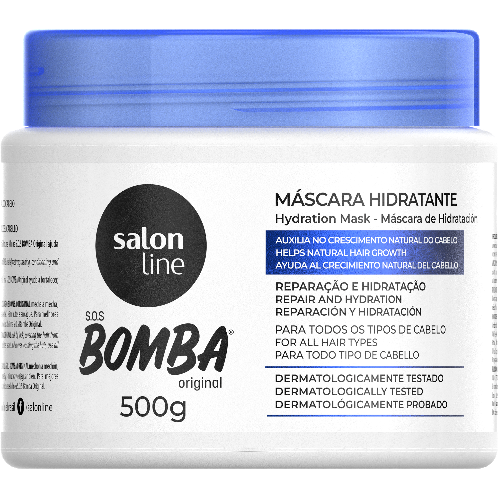 Salon Line SOS Bomba Máscara Original 500g