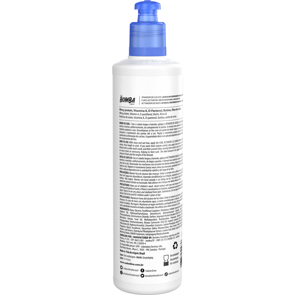 Salon Line SOS Bomba Ativador Original 300ml