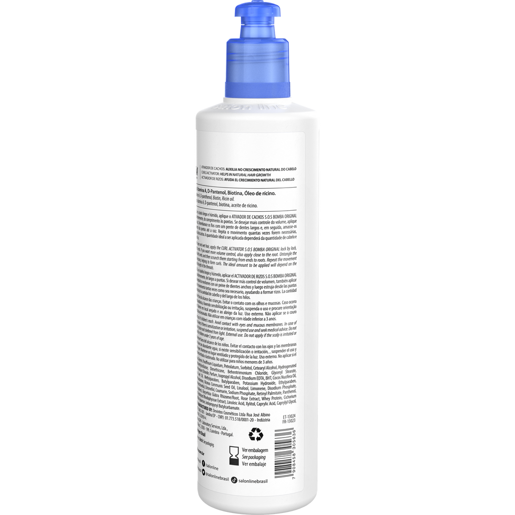 Salon Line SOS Bomba Ativador Original 300ml