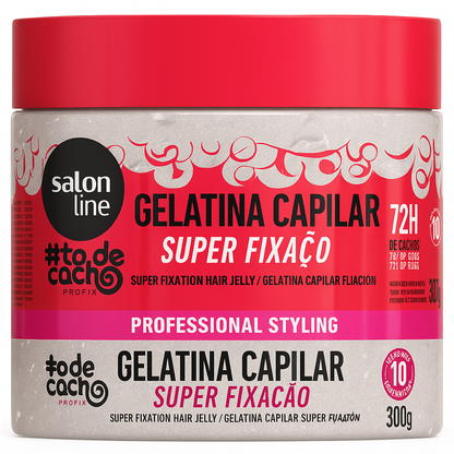 #todecacho - Gelatina Super Fixação 300gr