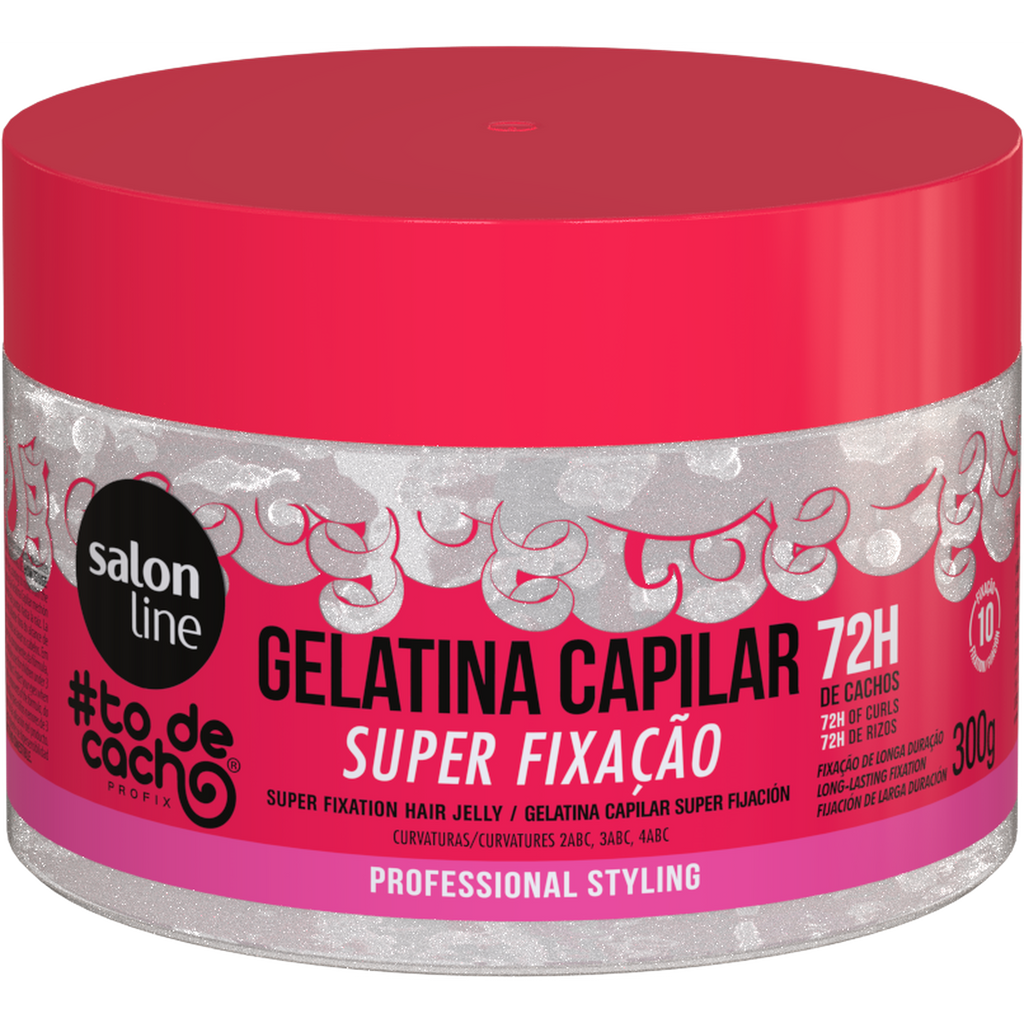 Salon Line #todecacho Gelatina Super Fixação 300g