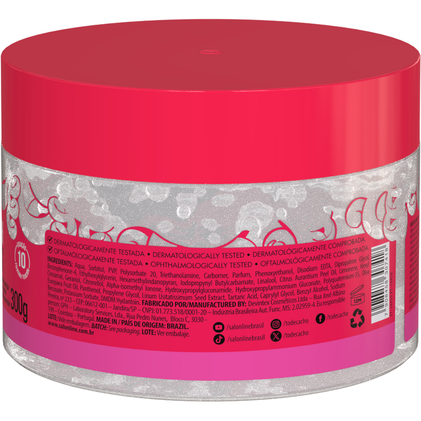 #todecacho - Gelatina Super Fixação 300gr