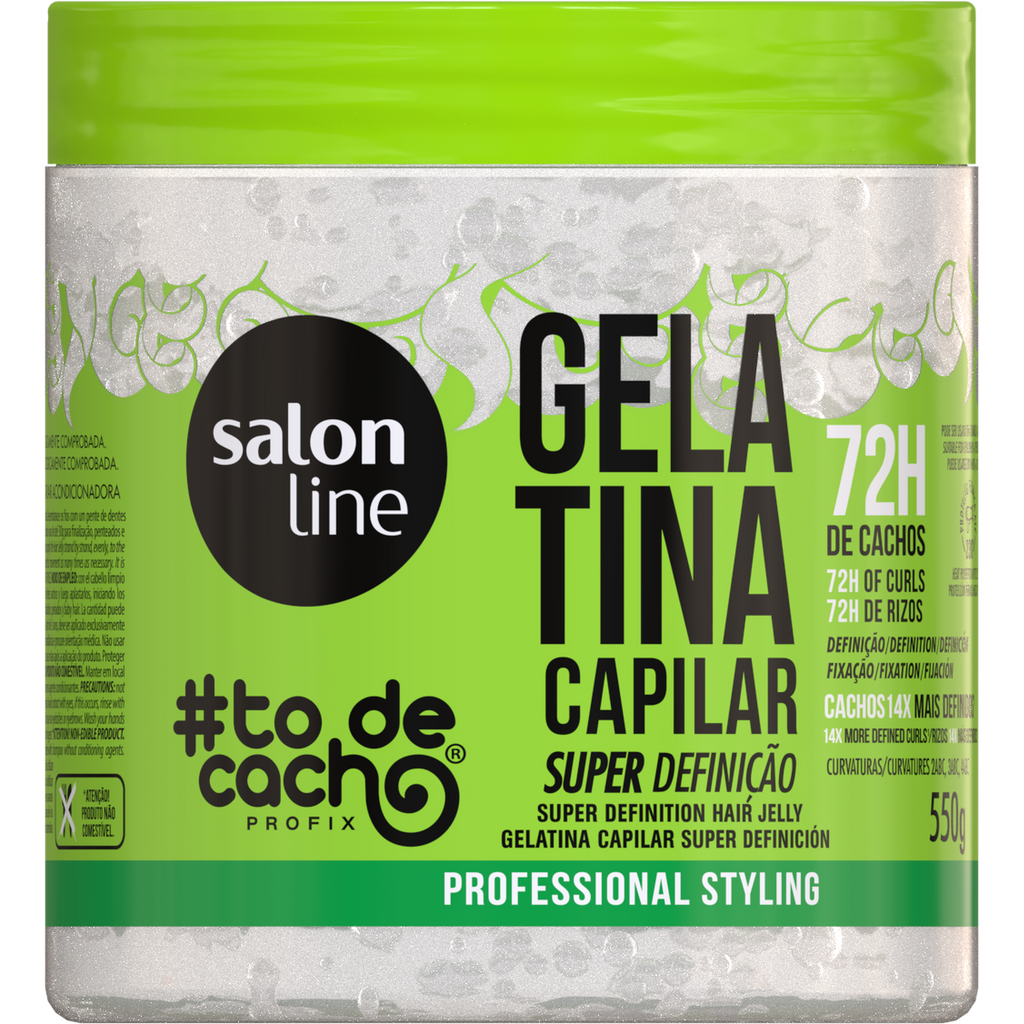 Salon Line #todecacho Gelatina Super Definição 550g