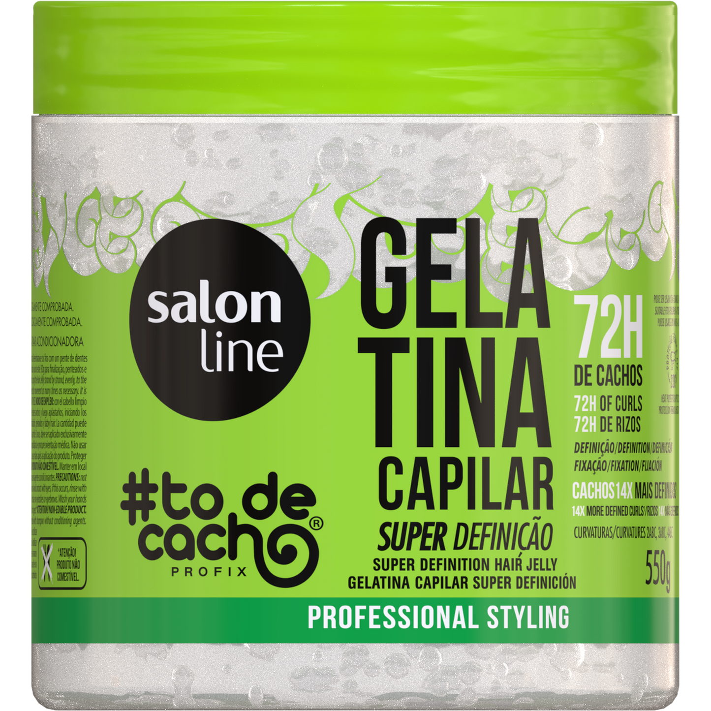 #todecacho - Gelatina Super Definição 550gr