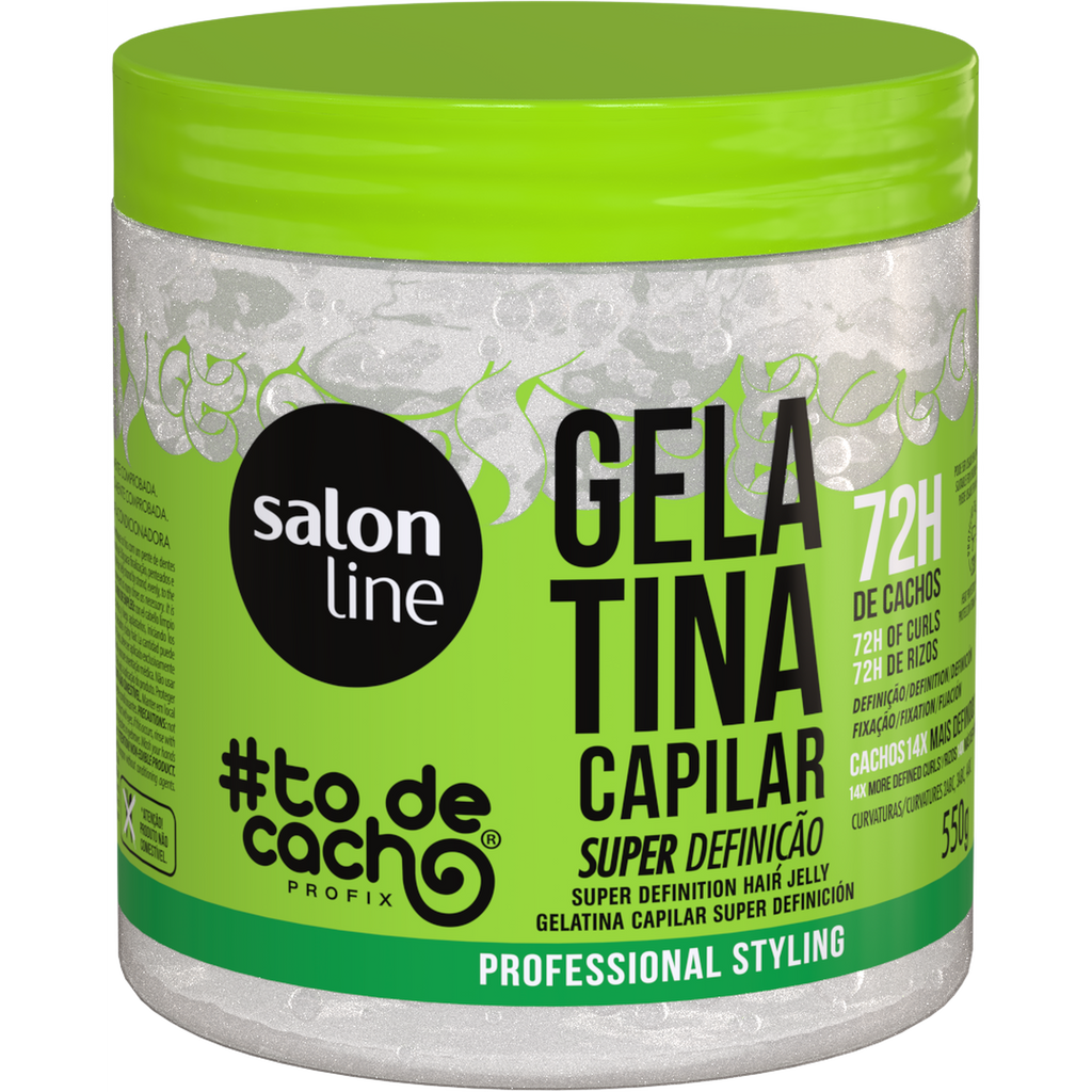 Salon Line #todecacho Gelatina Super Definição 550g