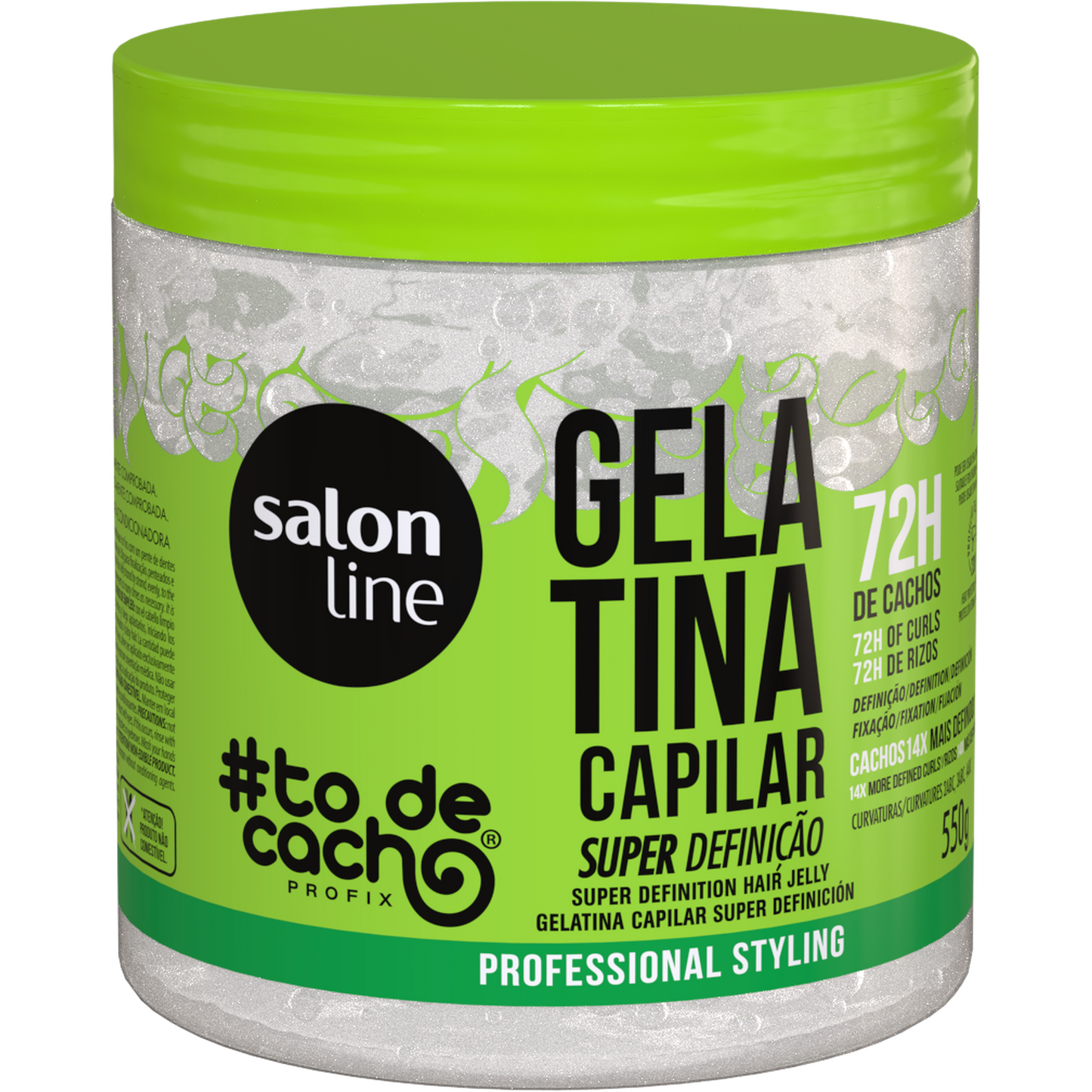 #todecacho - Gelatina Super Definição 550gr