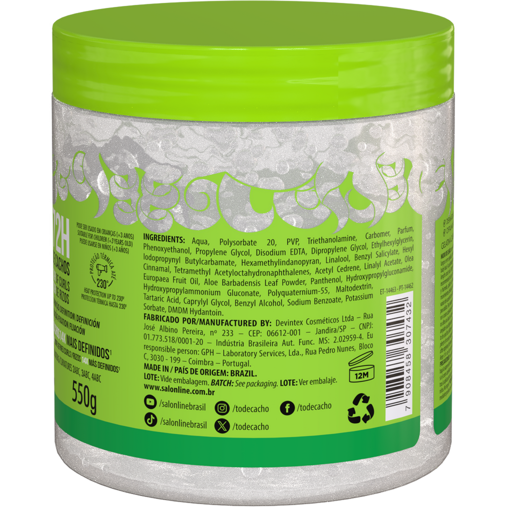 Salon Line #todecacho Gelatina Super Definição 550g