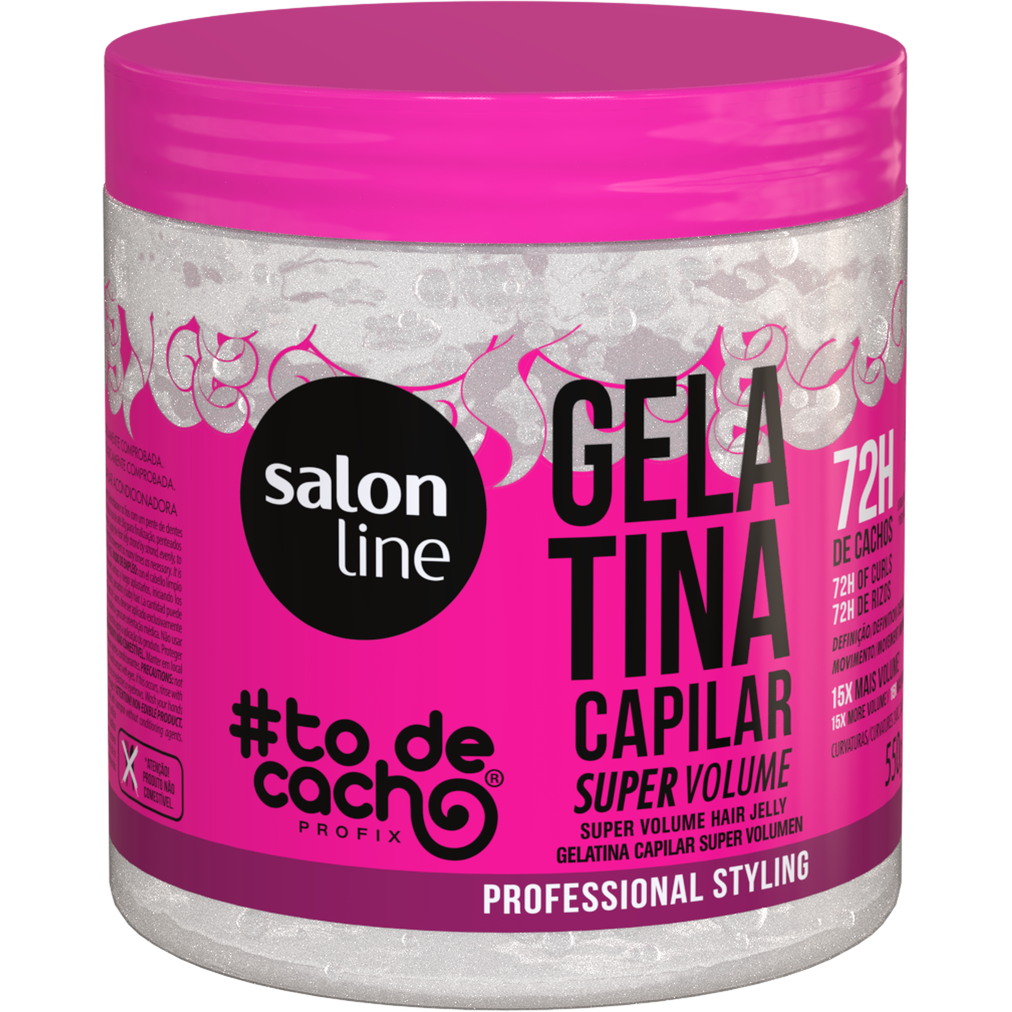 Salon Line #todecacho Gelatina Super Volume 550g