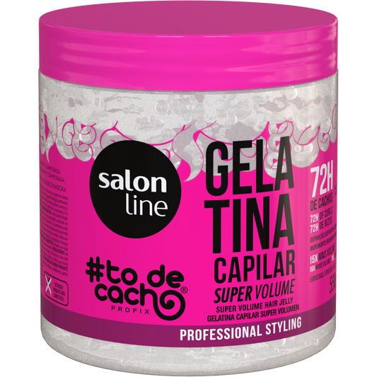 #todecacho - Gelatina Super Volume 550gr