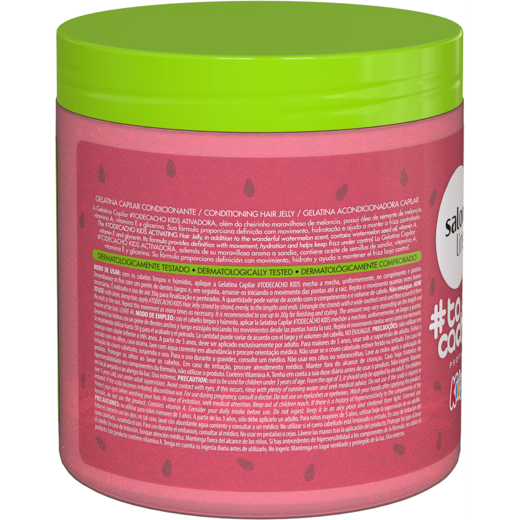 Salon Line #todecacho Gelatina Ativadora Kids Melancia 550g
