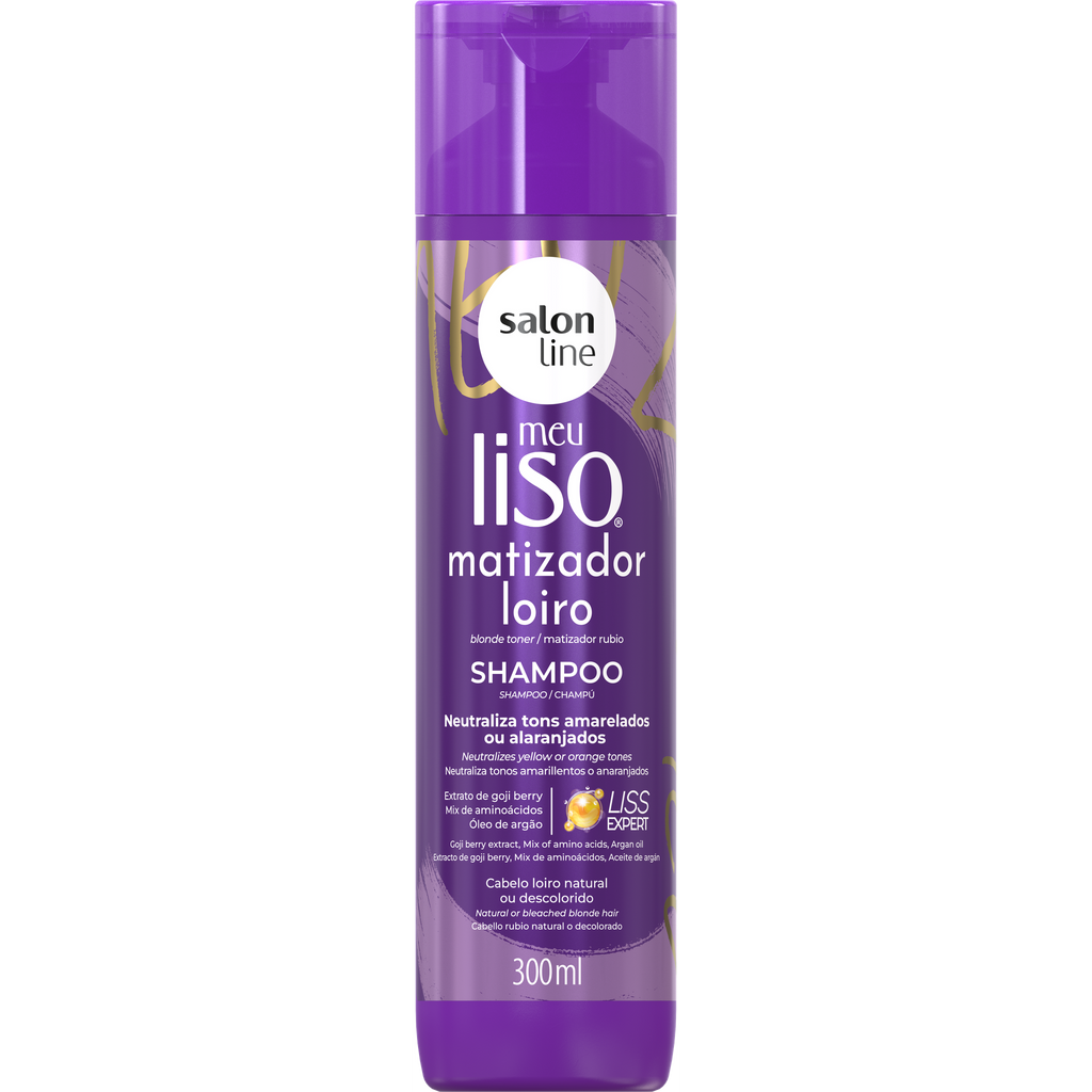 Salon Line Meu Liso Shampoo Matizador 300ml