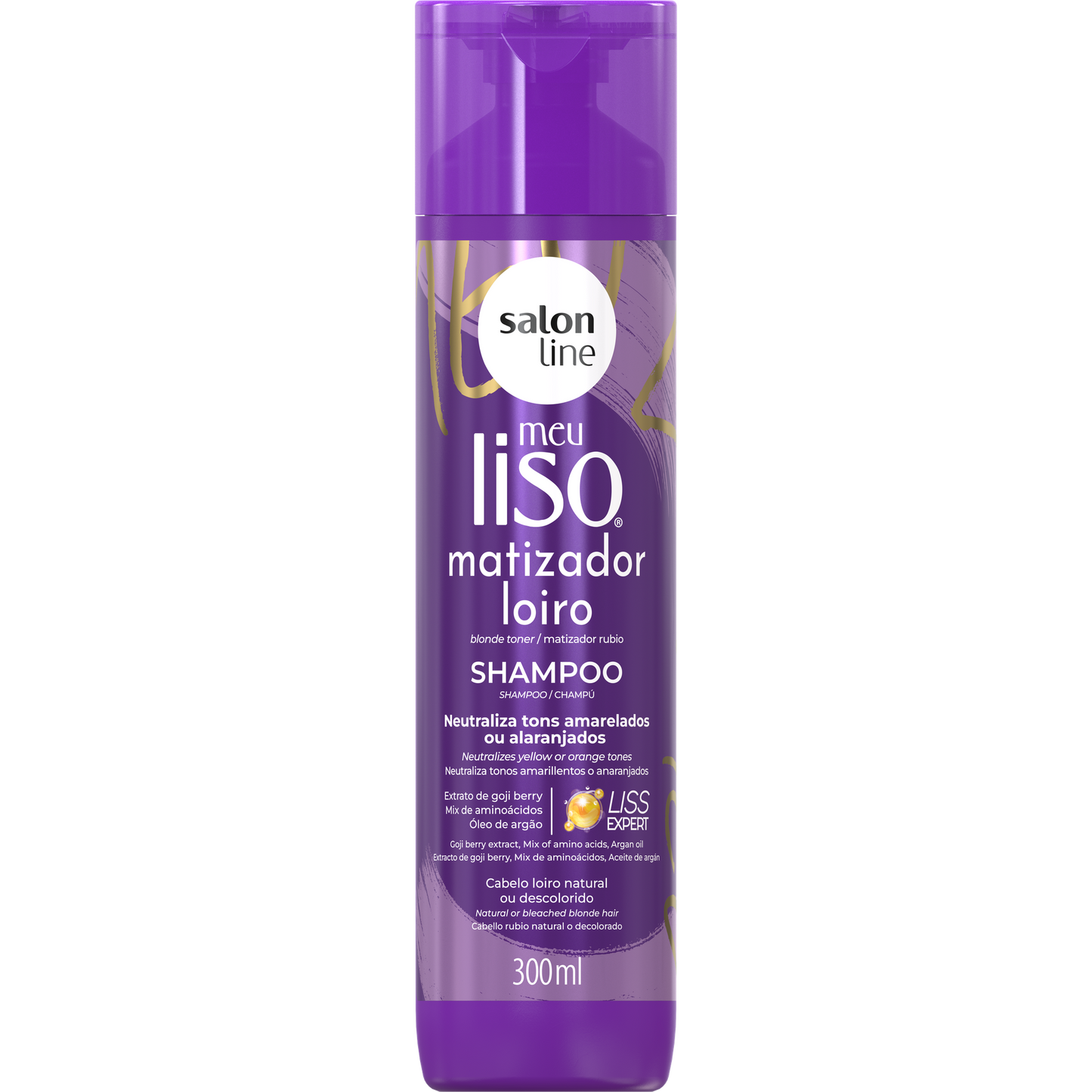 Meu Liso Shampoo Matizador 300ml