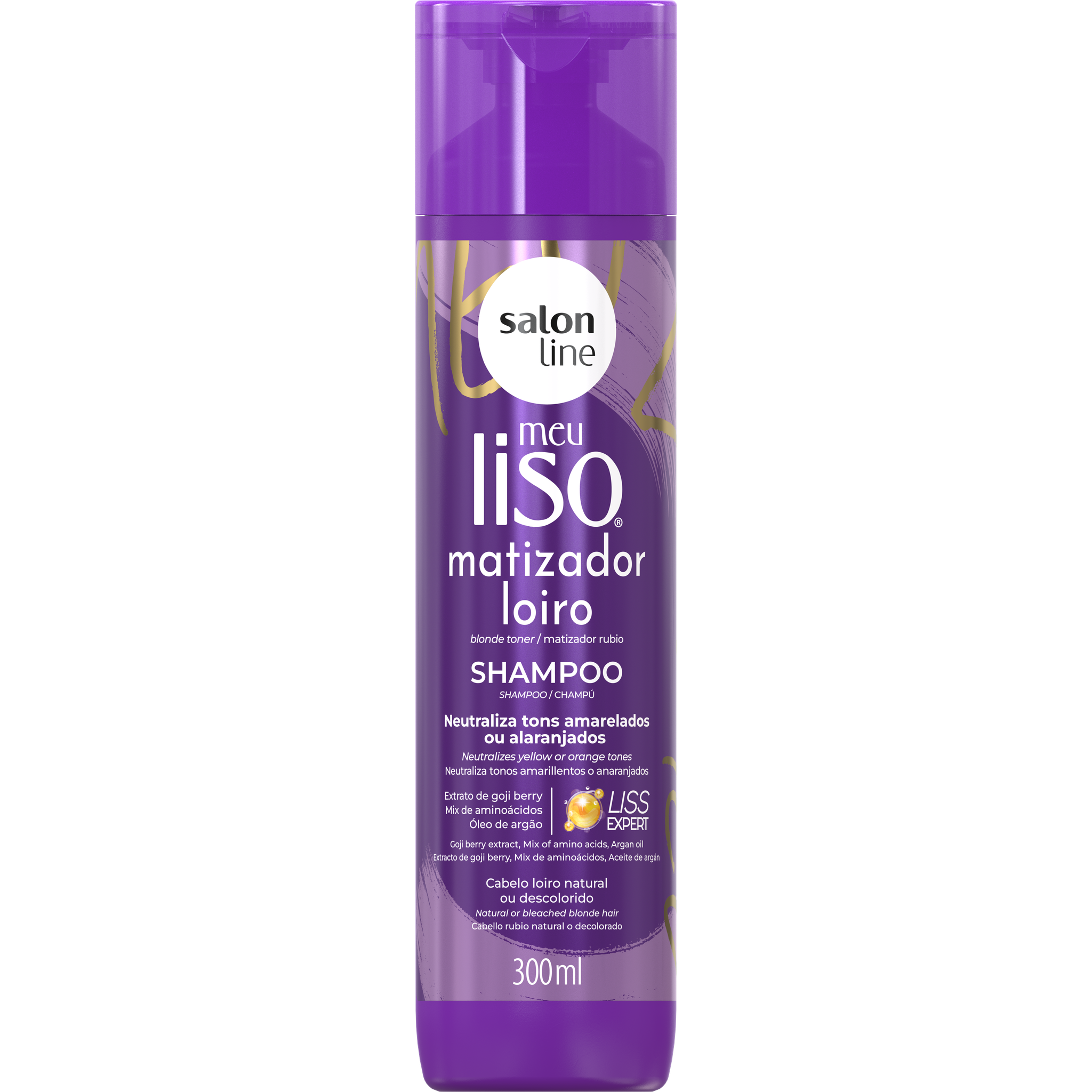 Salon Line Meu Liso Shampoo Matizador 300ml