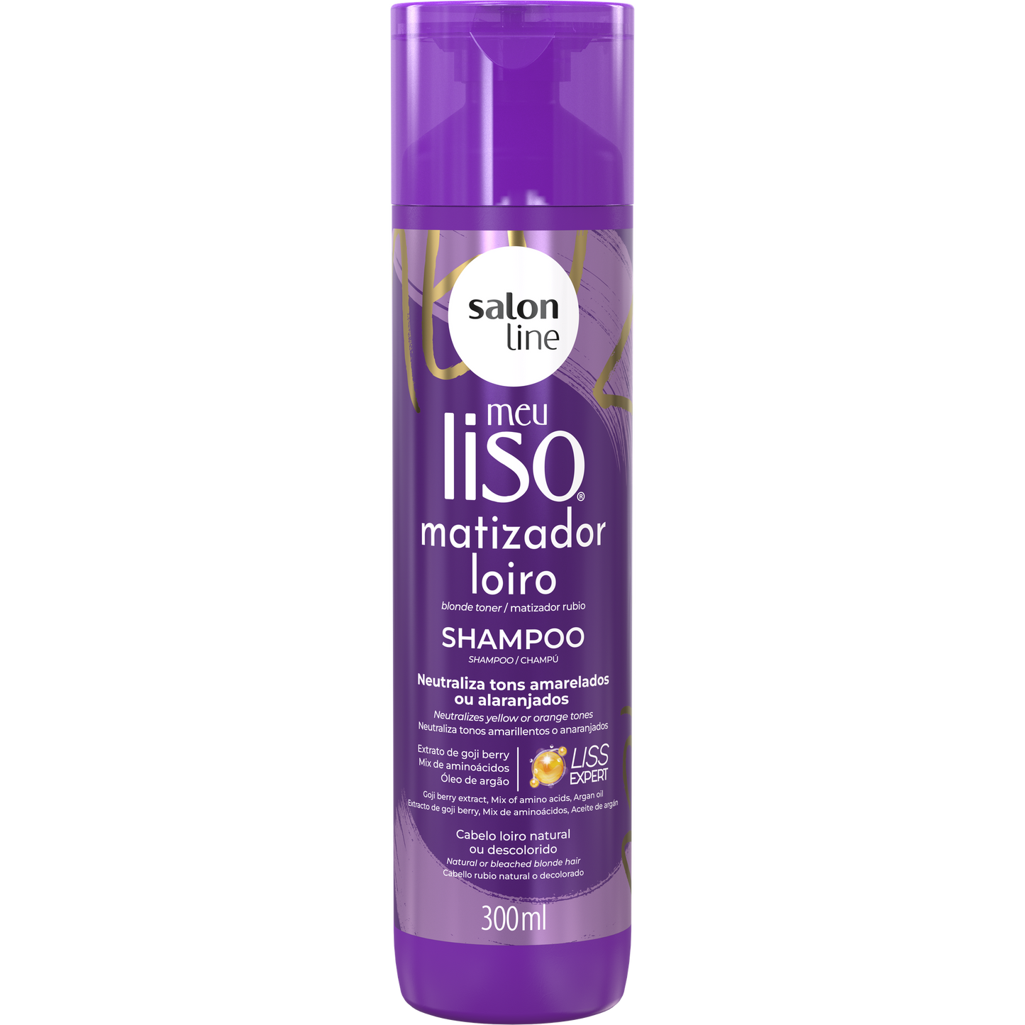 Meu Liso Shampoo Matizador 300ml