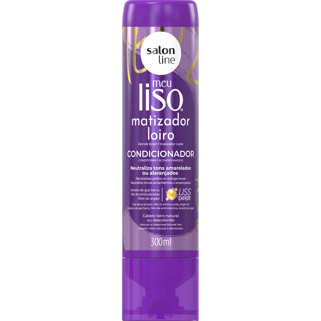 Salon Line Meu Liso Shampoo Matizador 300ml