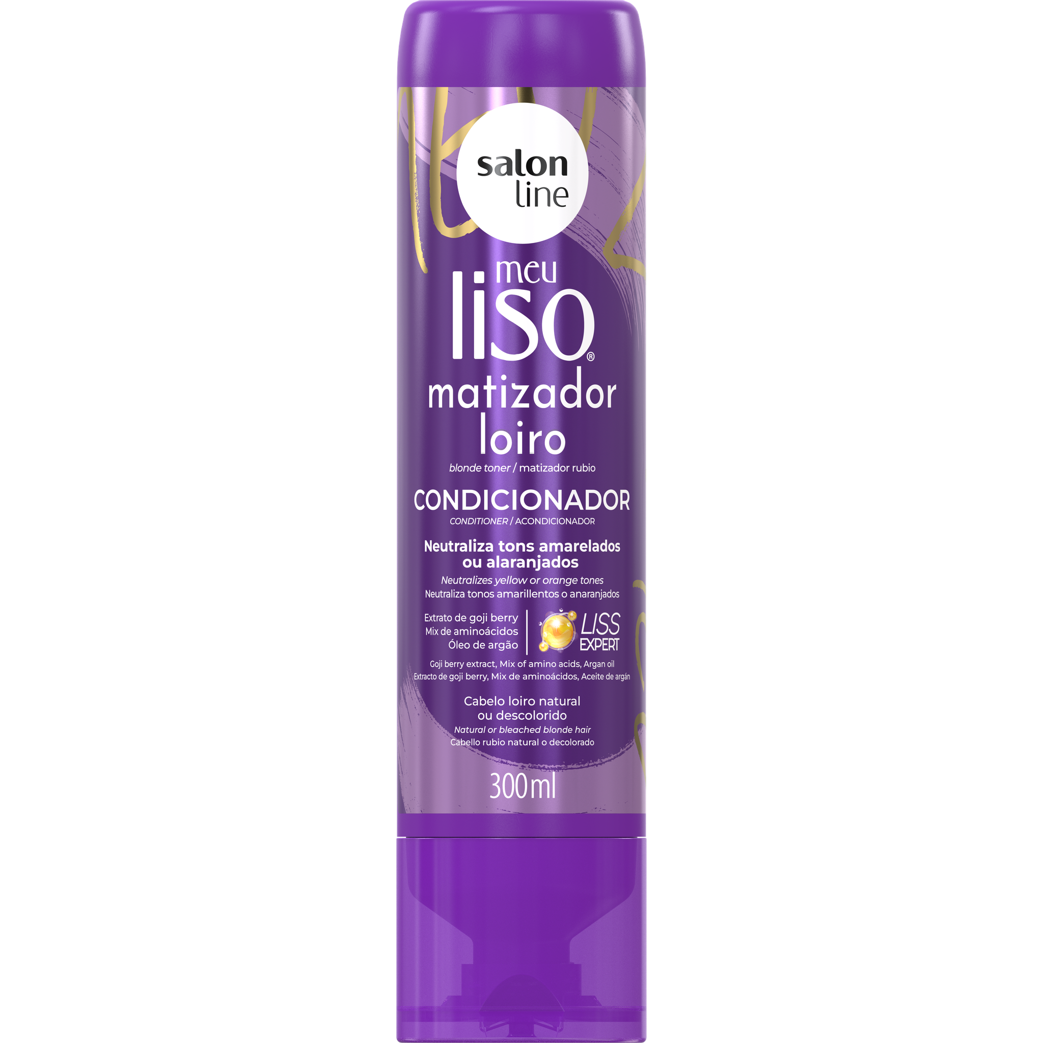 Salon Line Meu Liso Shampoo Matizador 300ml