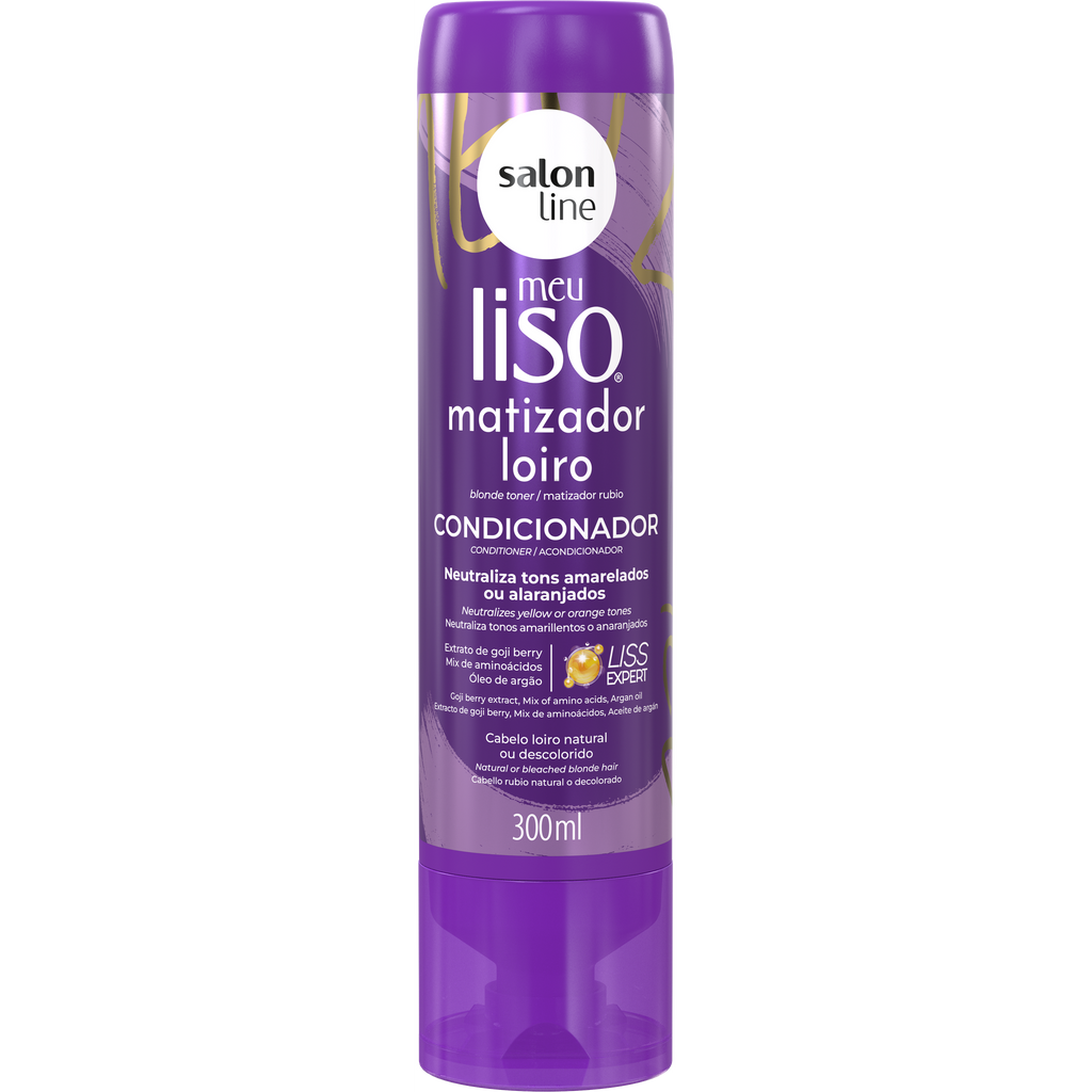 Salon Line Meu Liso Condicionador Matizador 300ml