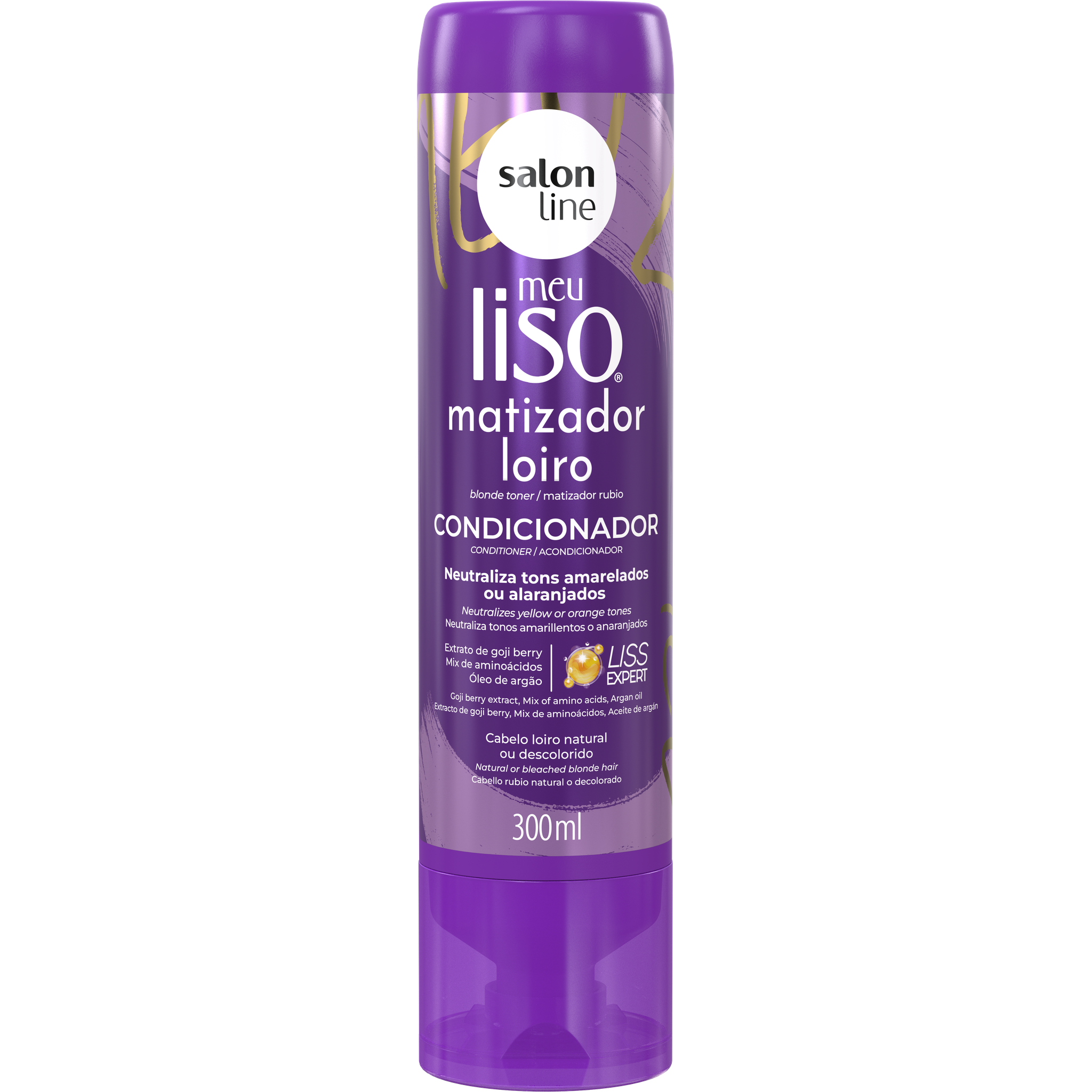 Salon Line Meu Liso Condicionador Matizador 300ml