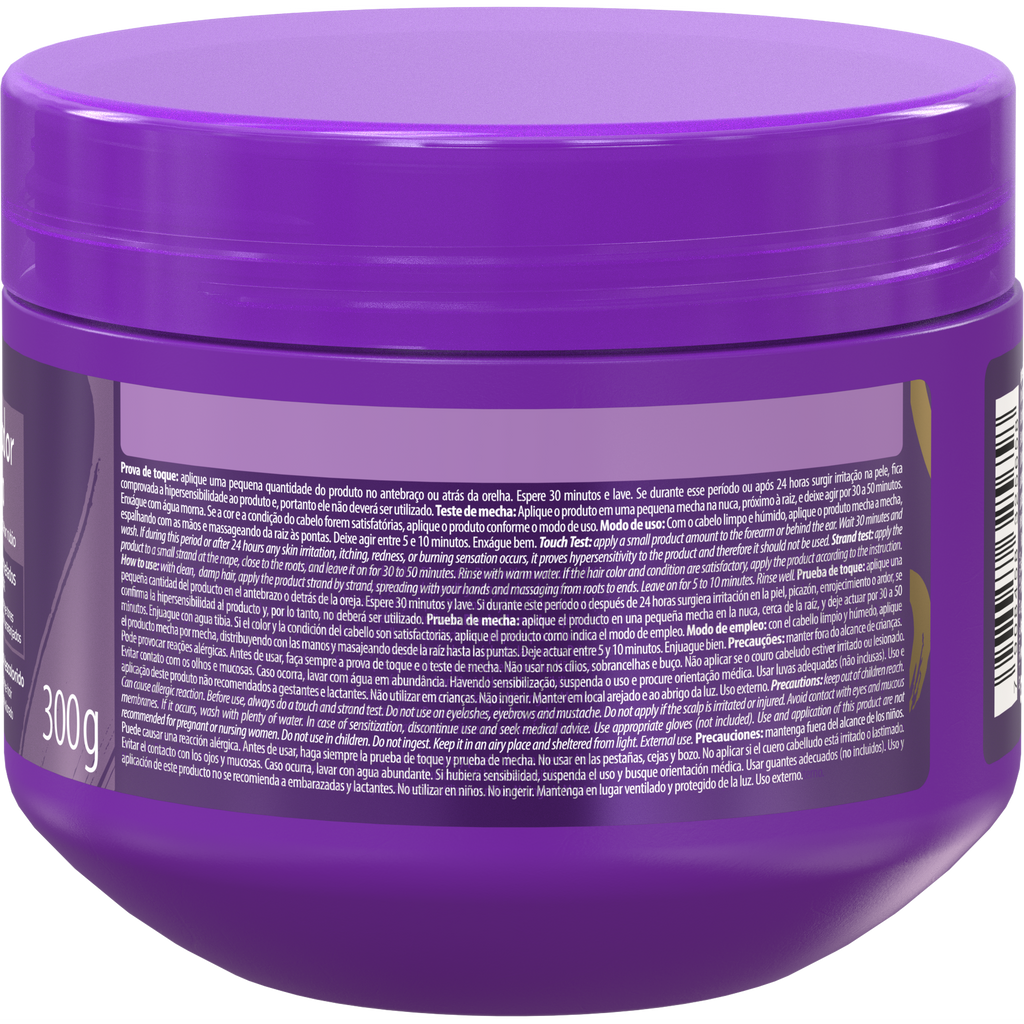 Salon Line Meu Liso Máscara Matizador 300g