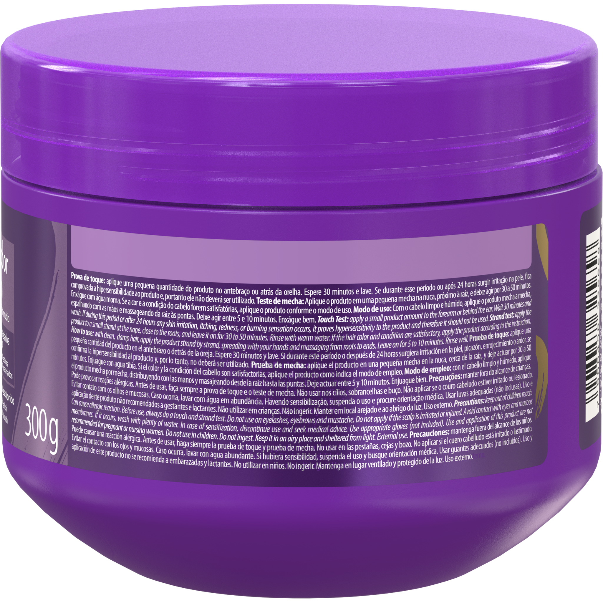 Salon Line Meu Liso Máscara Matizador 300g