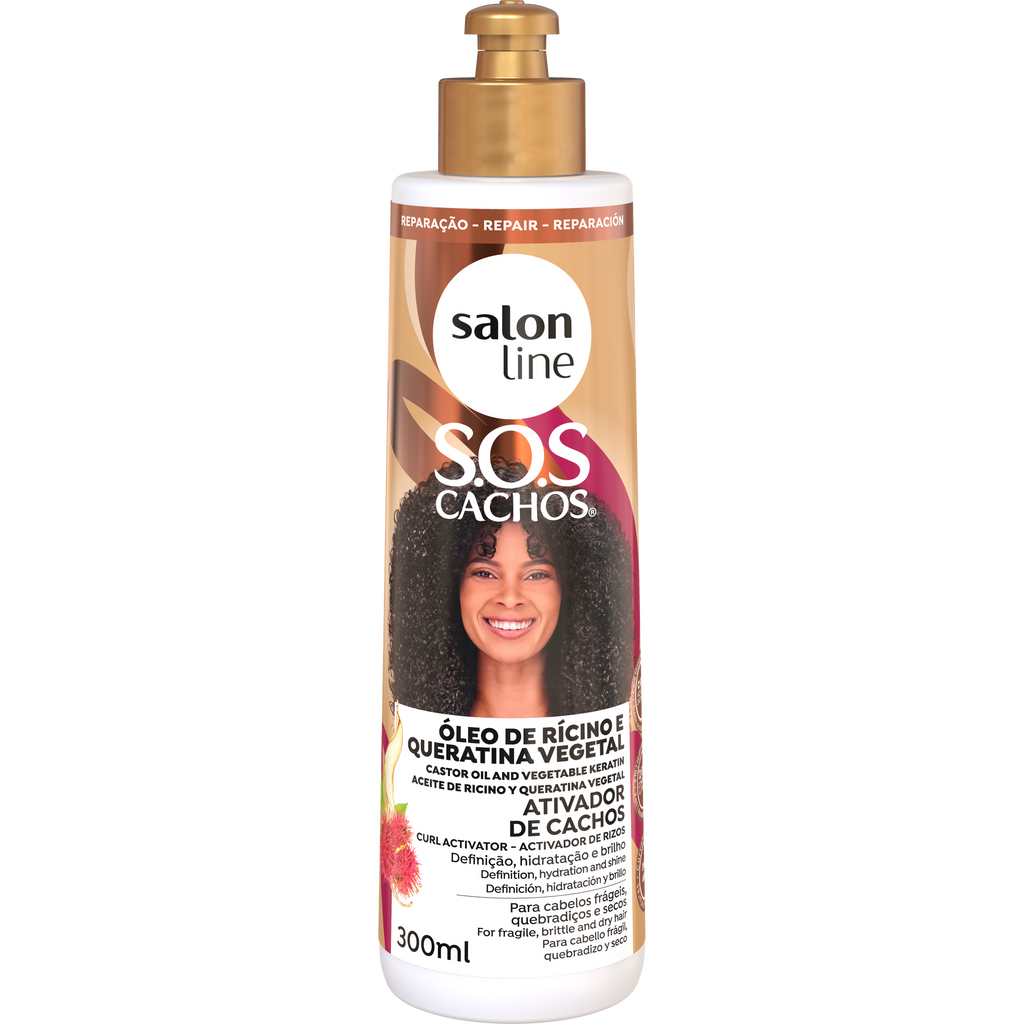 Salon Line SOS Ativador Ricino e Queratina 300ml