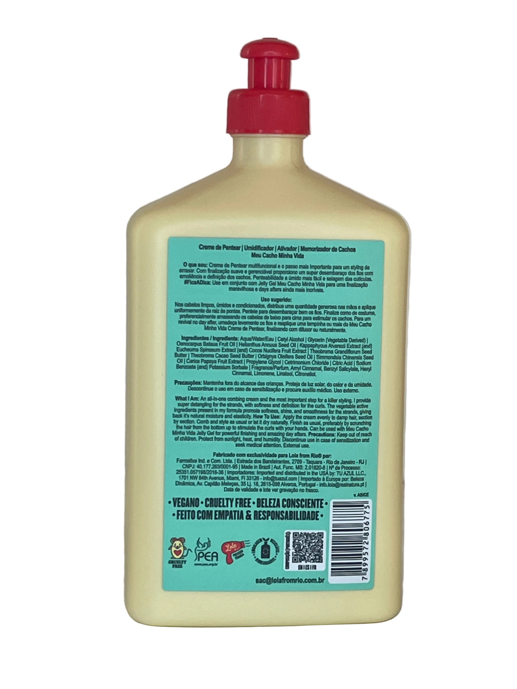 Lola Cosmetics Meu Cacho Minha Vida - Creme de Pentear 500g