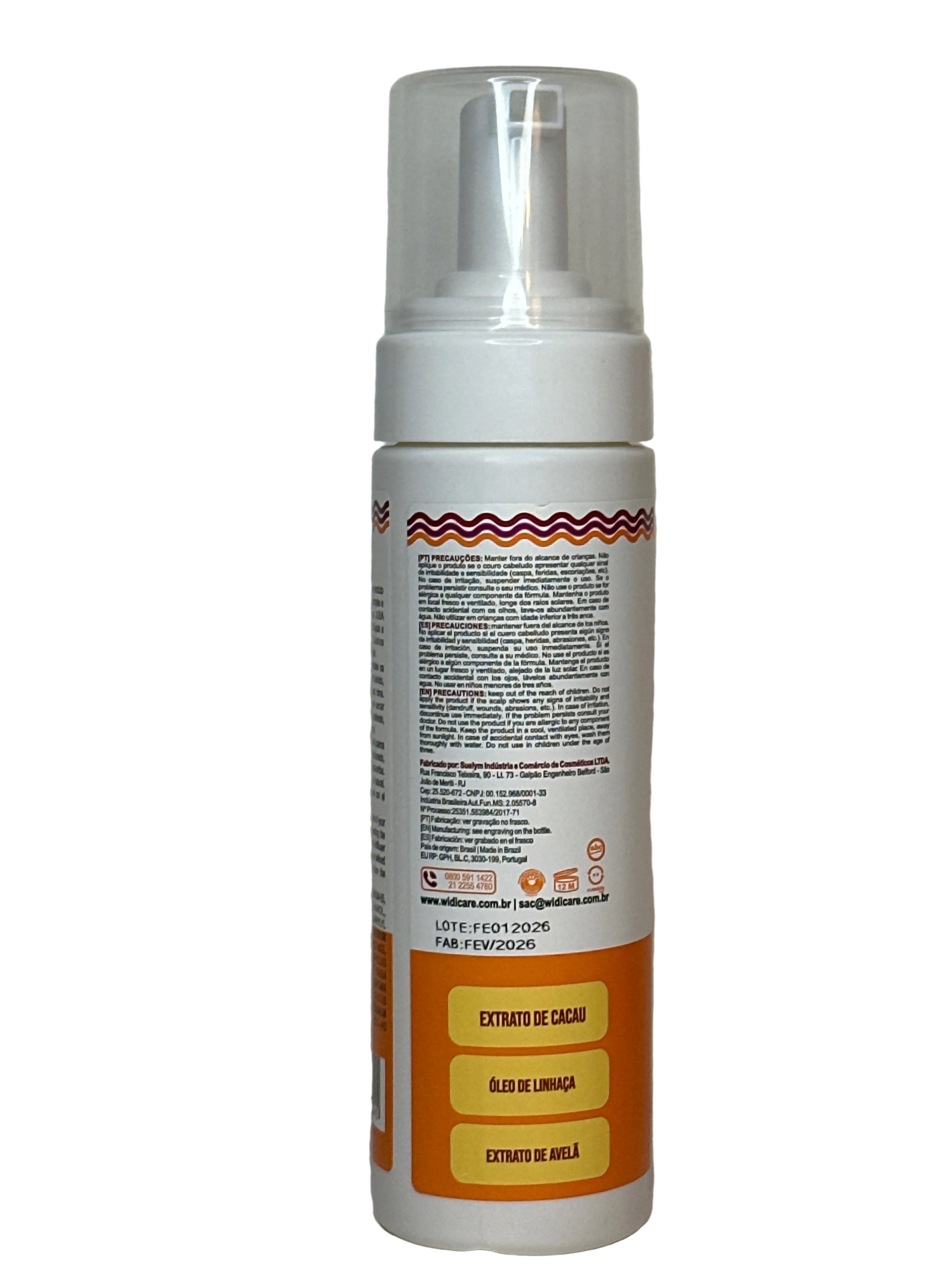 WD Juba Mousse Criadora de Cachos Juba 200ml