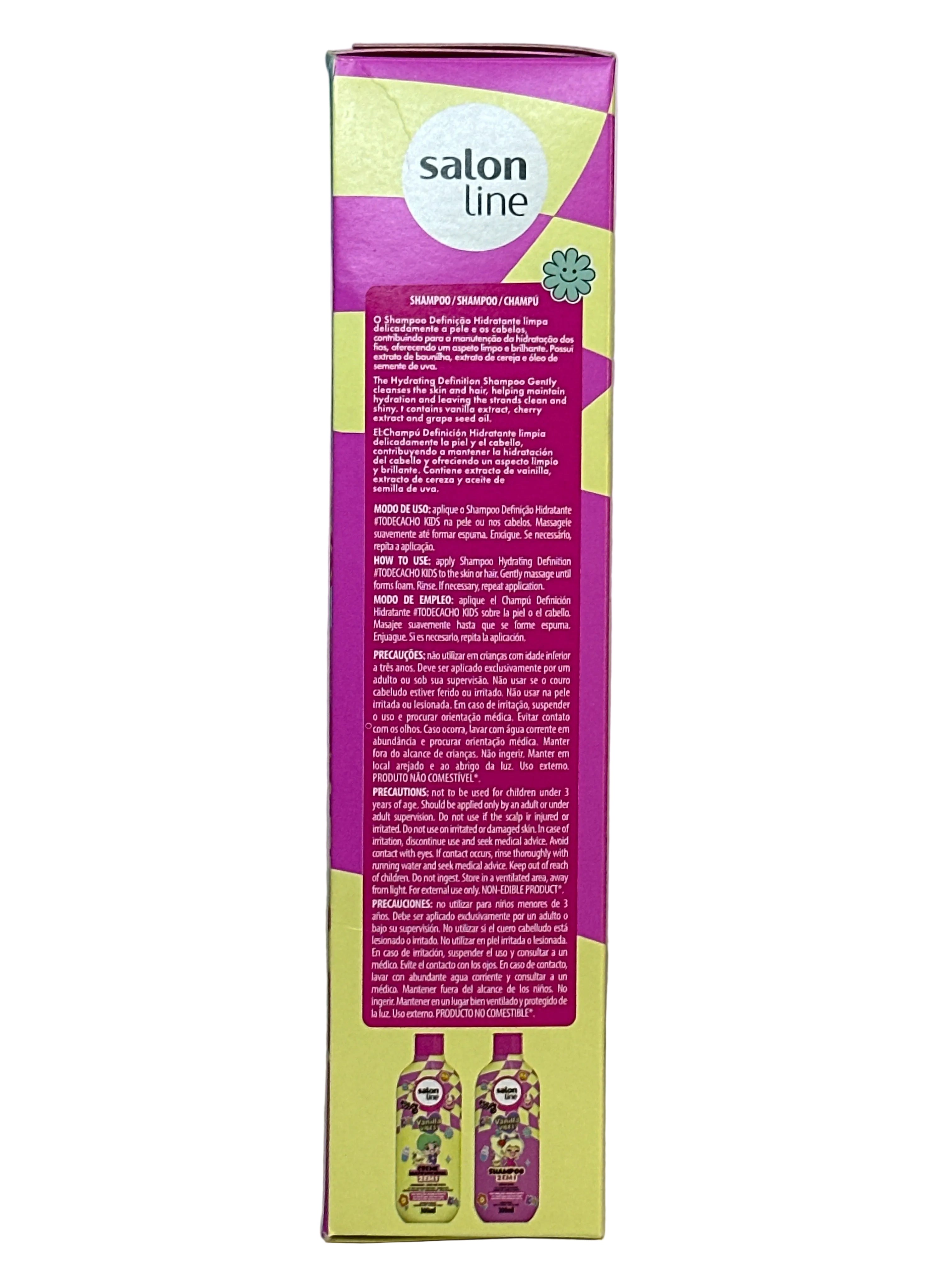 Salon Line Kit SH+CR Multifuncional Vanilla Vibes Kids 300ml