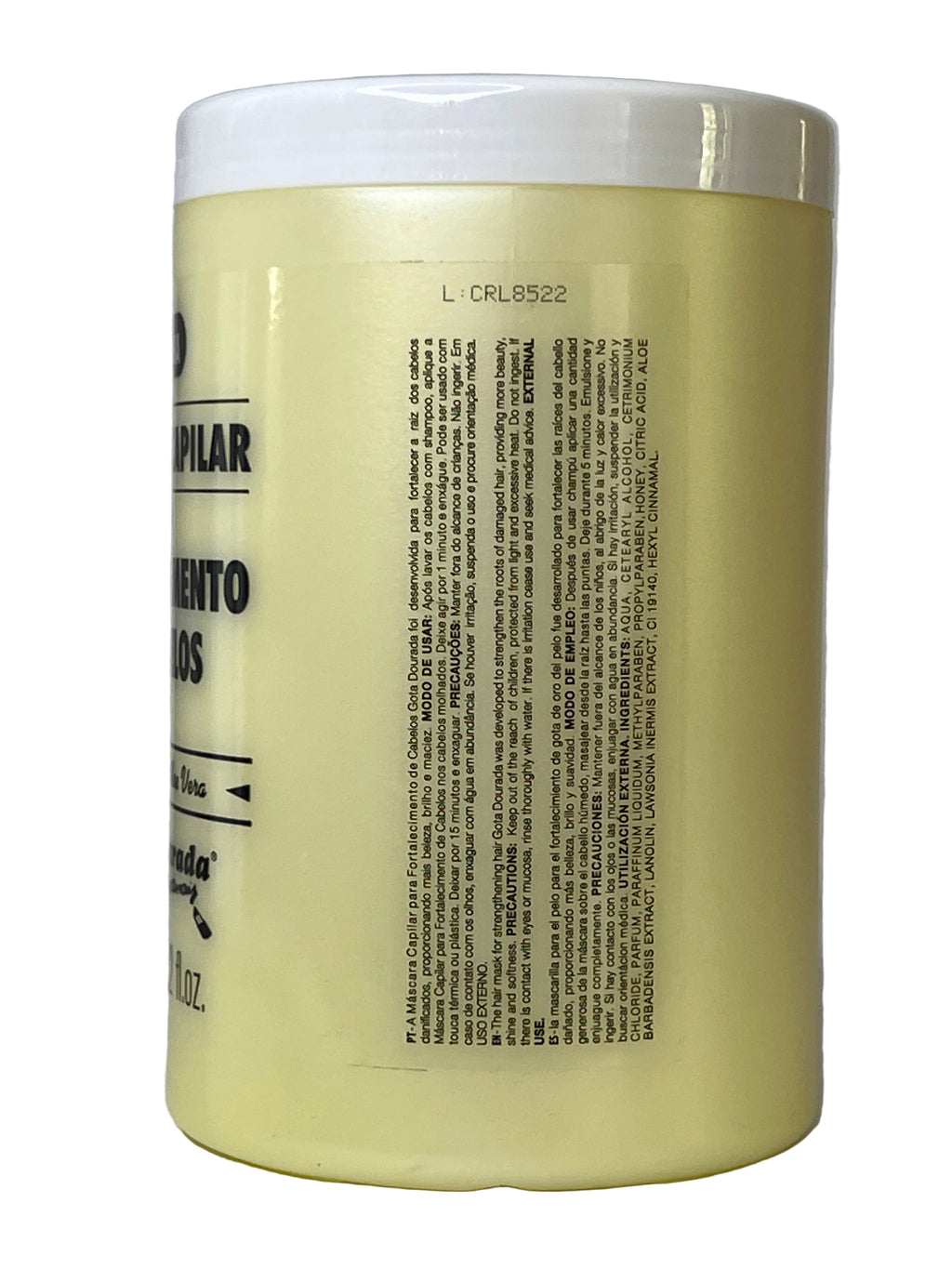 Gota Dourada Máscara Fortalecimento 1kg