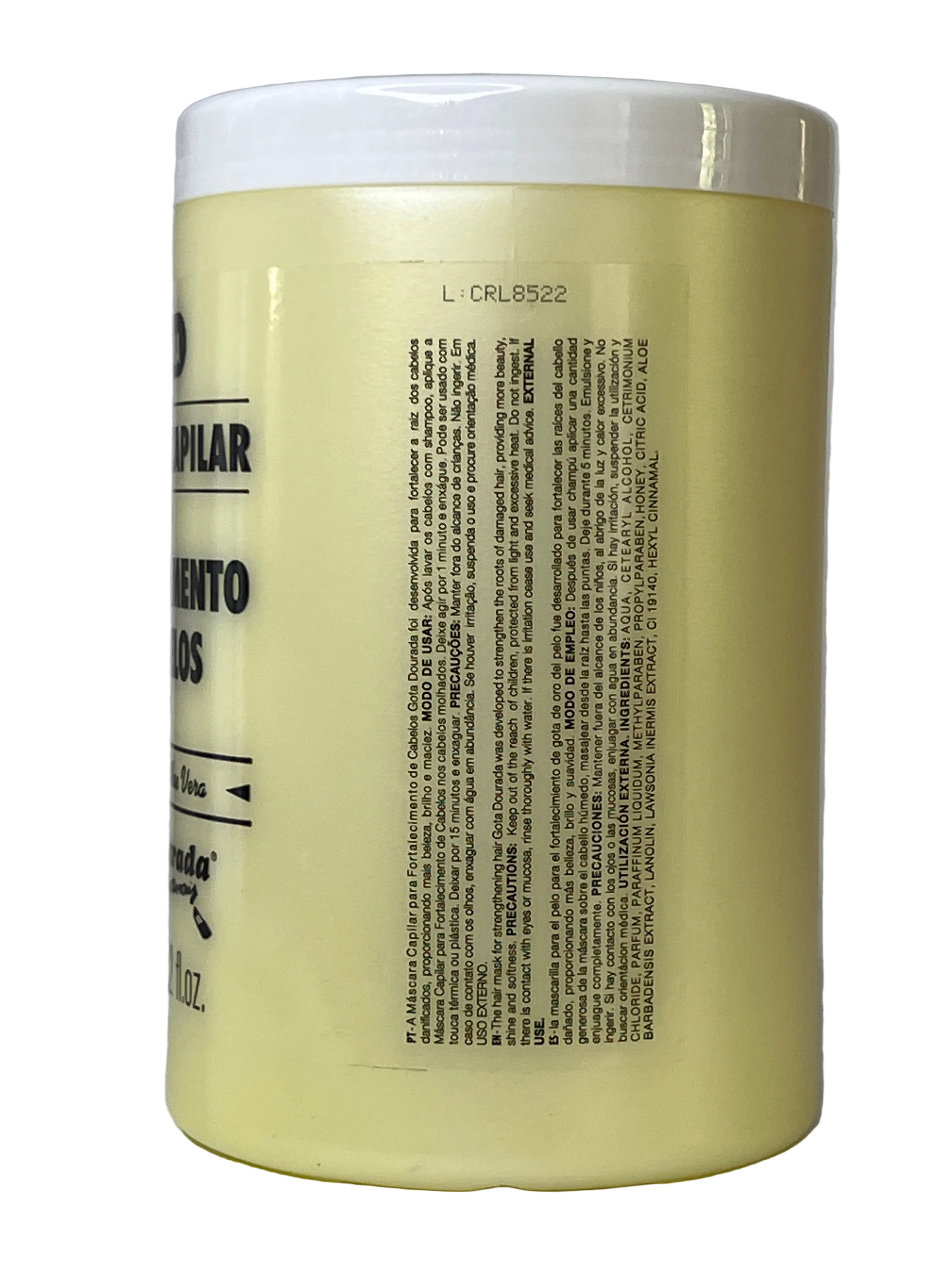 Gota Dourada Máscara Fortalecimento 1kg