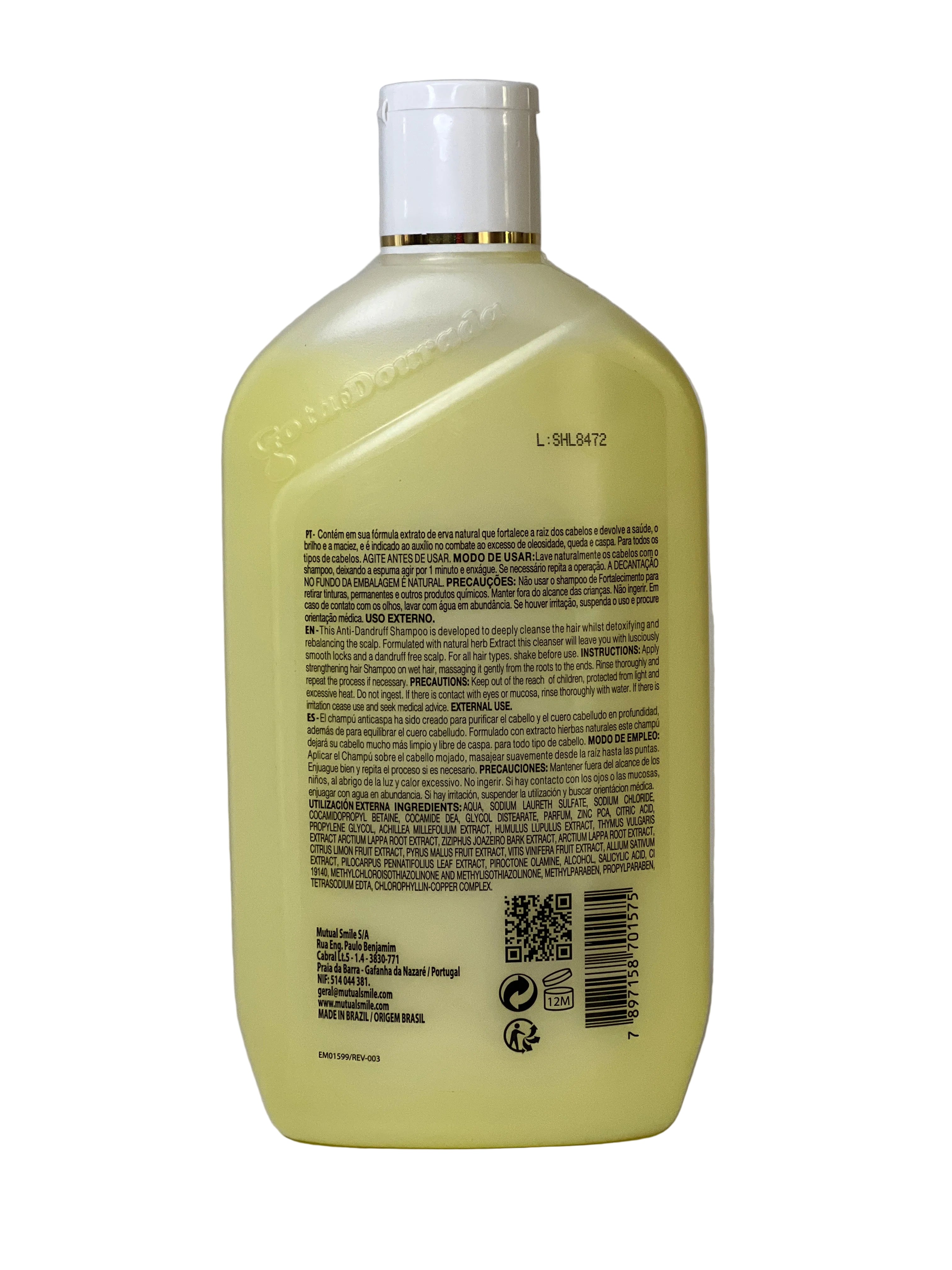 Gota Dourada Shampoo Fortalecimento 430ml