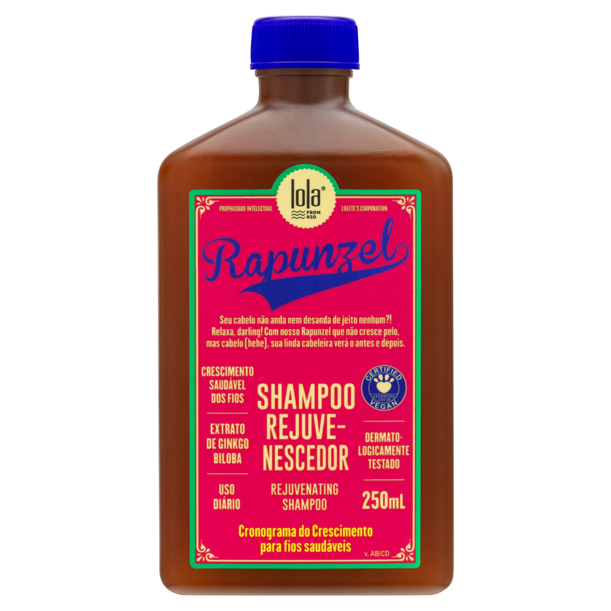 Lola Cosmetics Rapunzel - Champô Rejuvenescedor 250ml