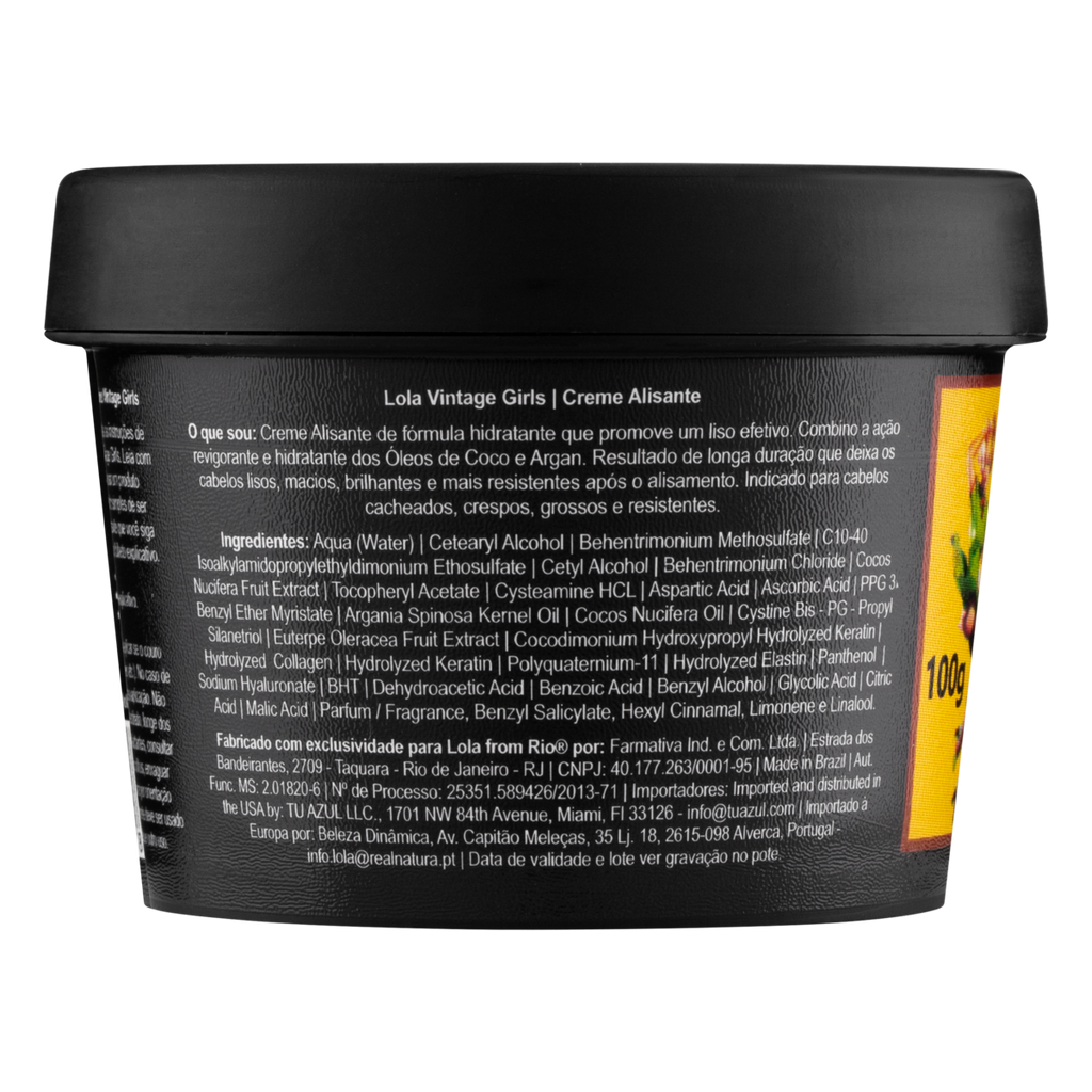 Lola Cosmetics Vintage Girls Pequeno - Redutor de Volume 100g