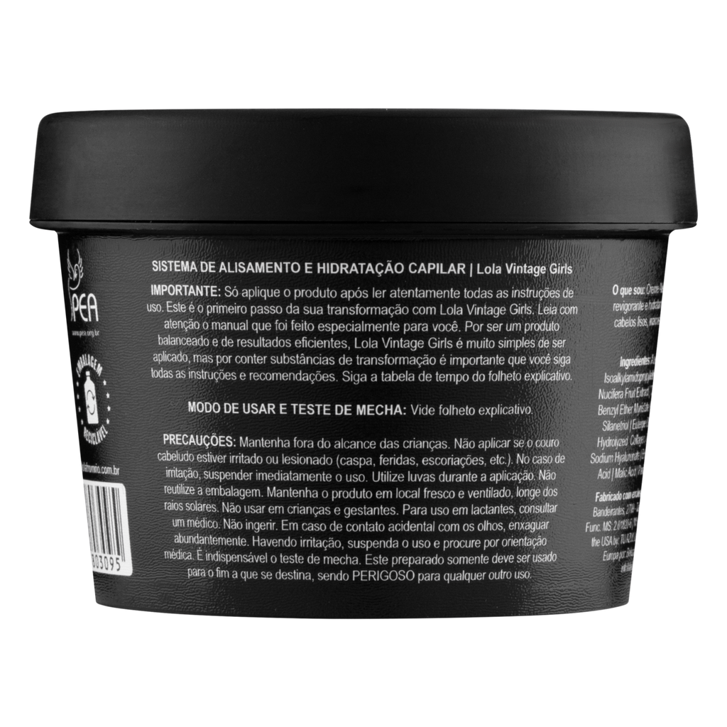 Lola Cosmetics Vintage Girls Pequeno - Redutor de Volume 100g