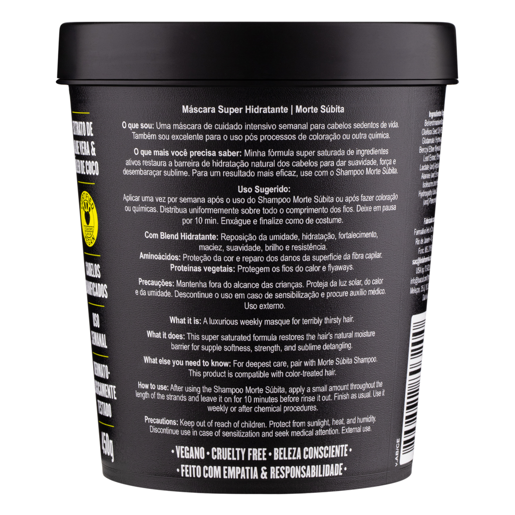Lola Cosmetics Morte Súbita - Máscara 450g
