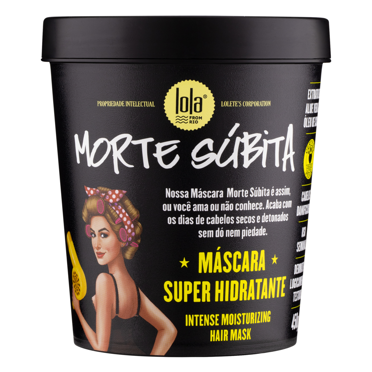 Lola Cosmetics Morte Súbita - Máscara 450g