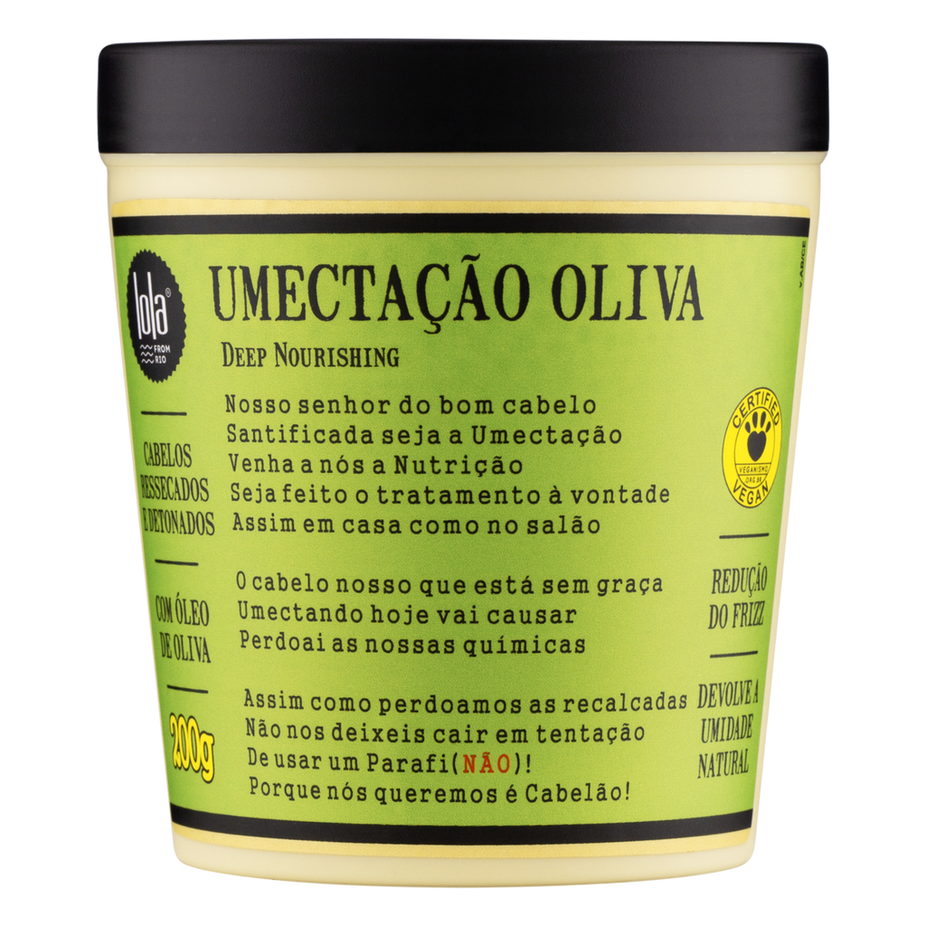 Lola Cosmetics Umectação Azeite de Oliva - Máscara 200g