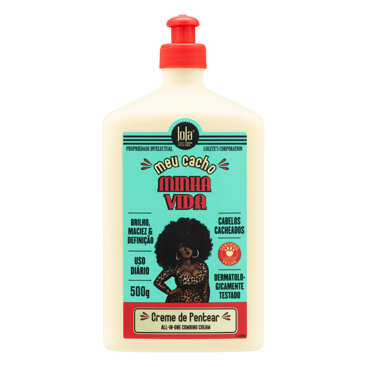 Lola Cosmetics Meu Cacho Minha Vida - Creme de Pentear 500g