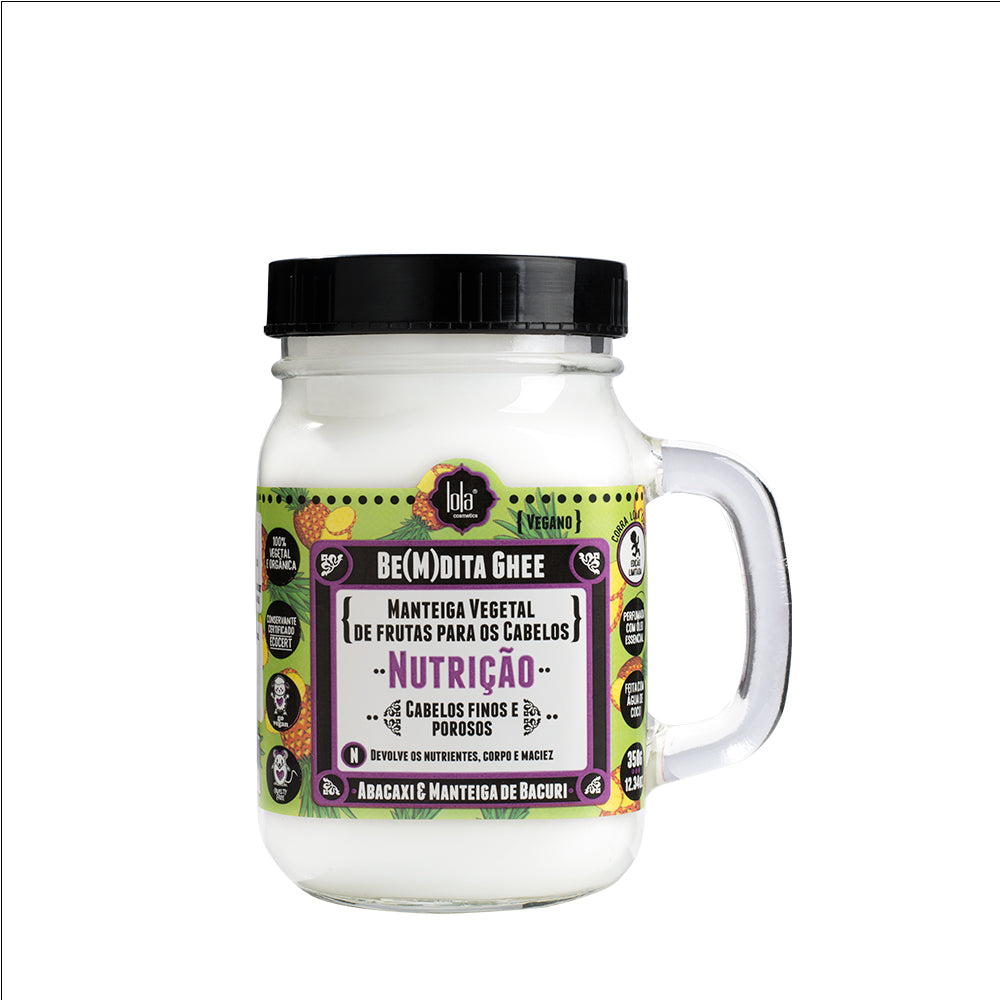 Lola Cosmetics Bemdita Ghee - Máscara Nutrição Abacaxi e Manteiga 350g